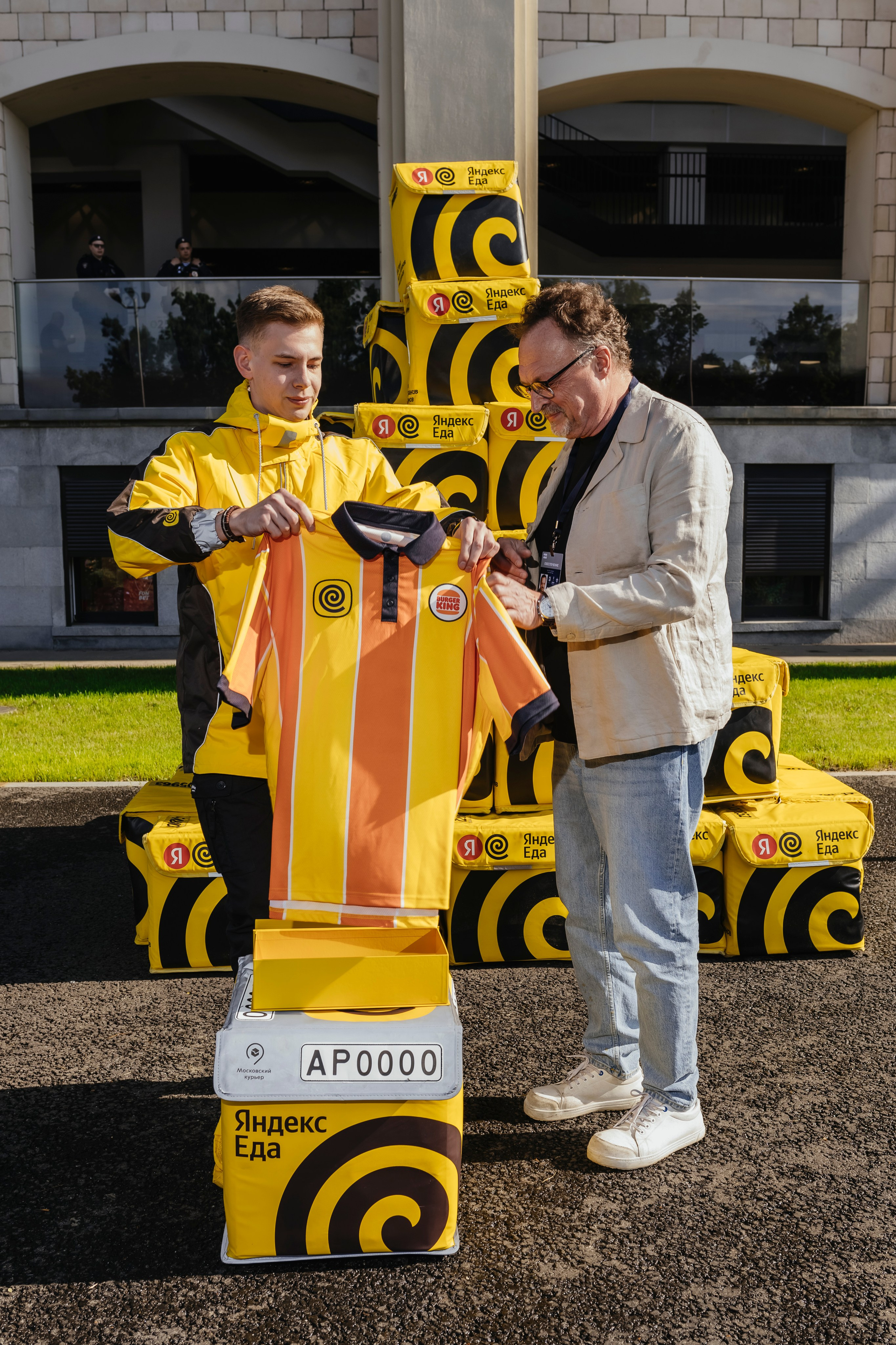 Яндекс Еда x Burger King На финале кубка России по футболу. Репортажный, event, концертный и backstage фотограф из Москвы Виталий Кривцов