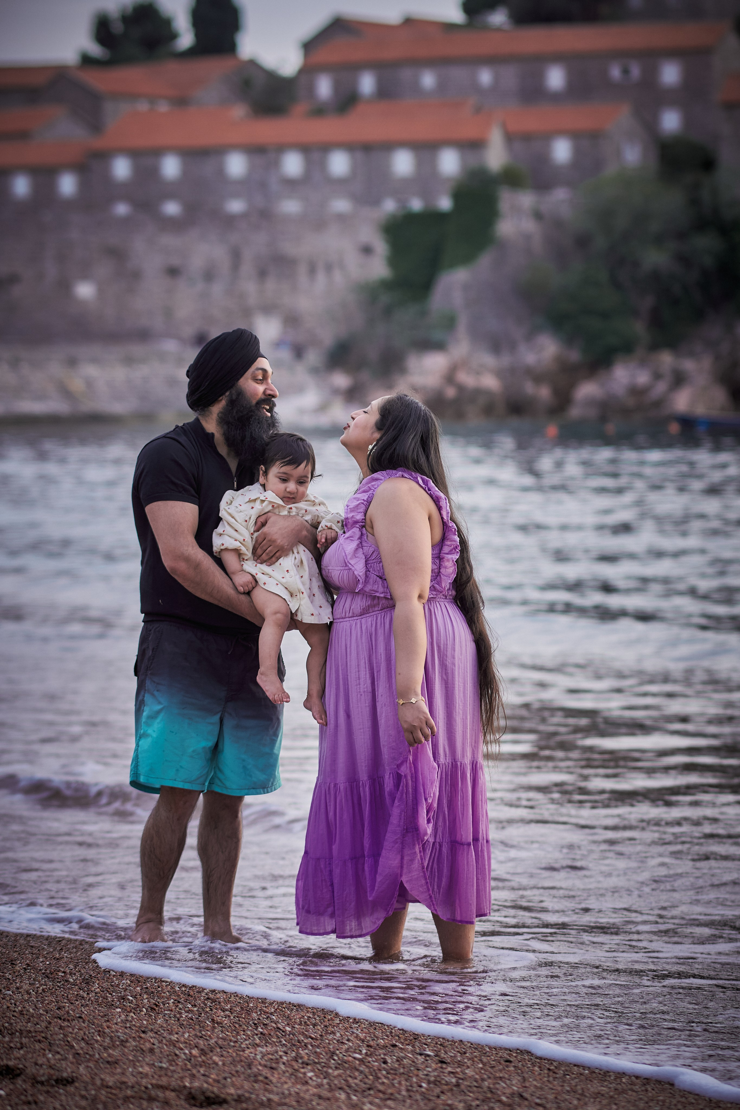 Фотограф в Черногории | Семейная фотосессия в Милочере и Свети Стефане