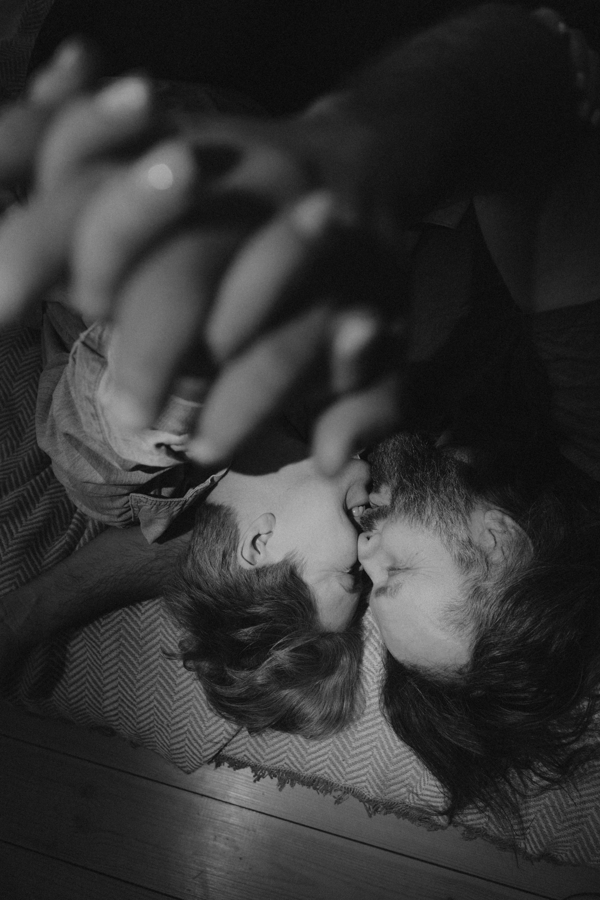 Рождественская Новогодняя Семейная Фотосессия дома. Семейный фотограф Маша Тимофеева | Москва