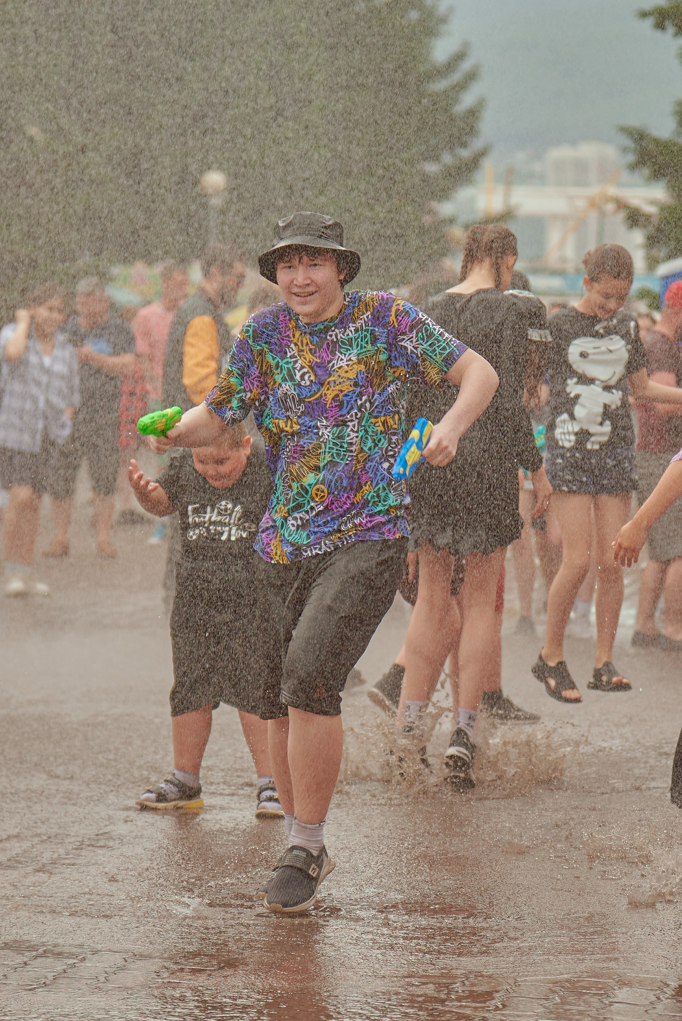 Портфолио репортажной фотосъёмки: Иван Купало в Центральном парке Красноярск. Фотограф Яковлев Роман — Красноярск