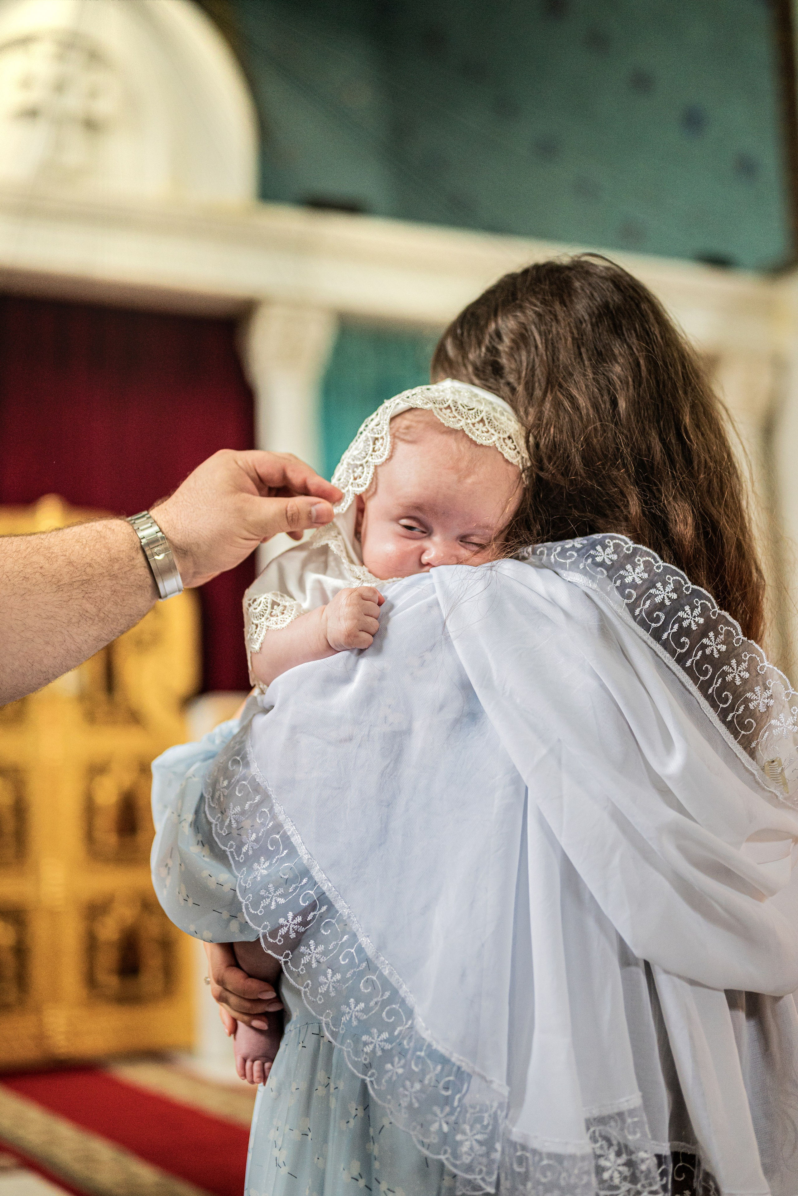 Крещение Анна. Семейный и детский фотограф Москва