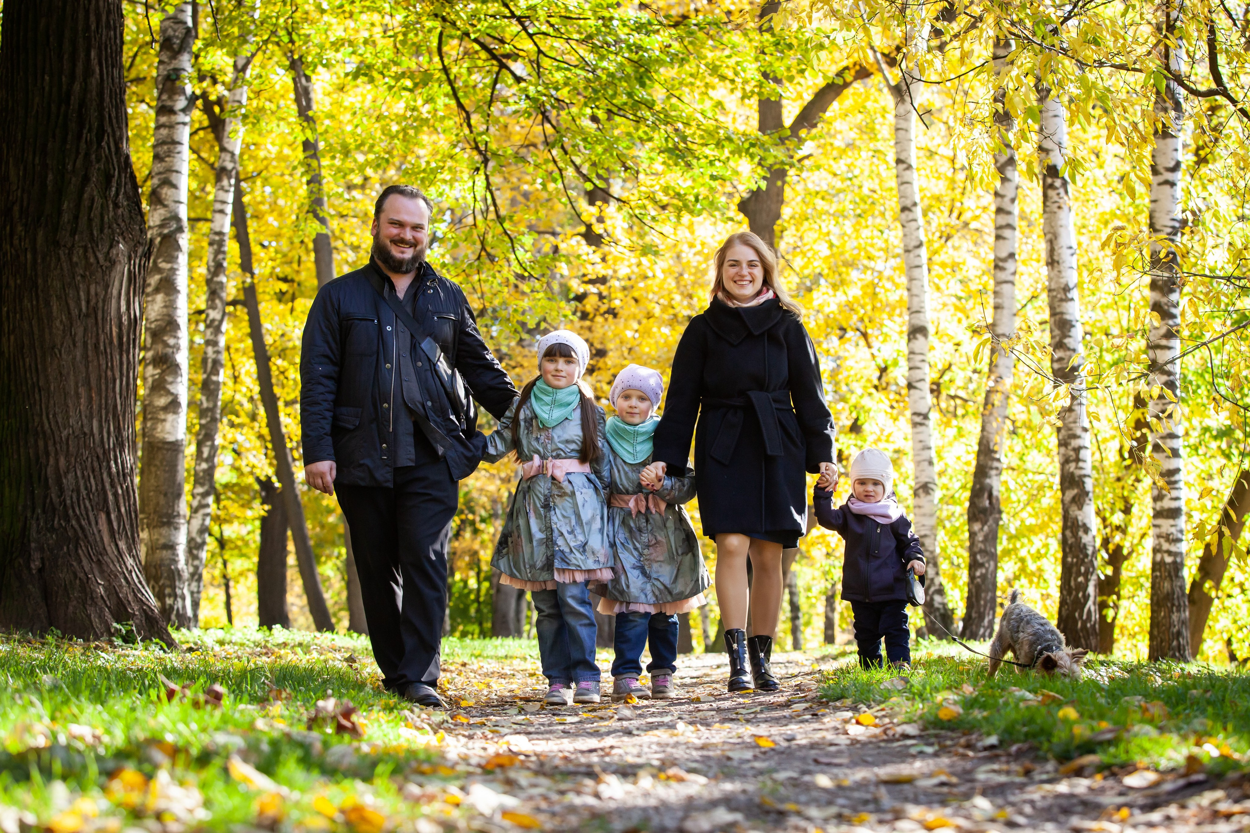 Семейная прогулка в парке Измайлово. Фотографы в Москве Светлана Устинова и Сергей Грачев