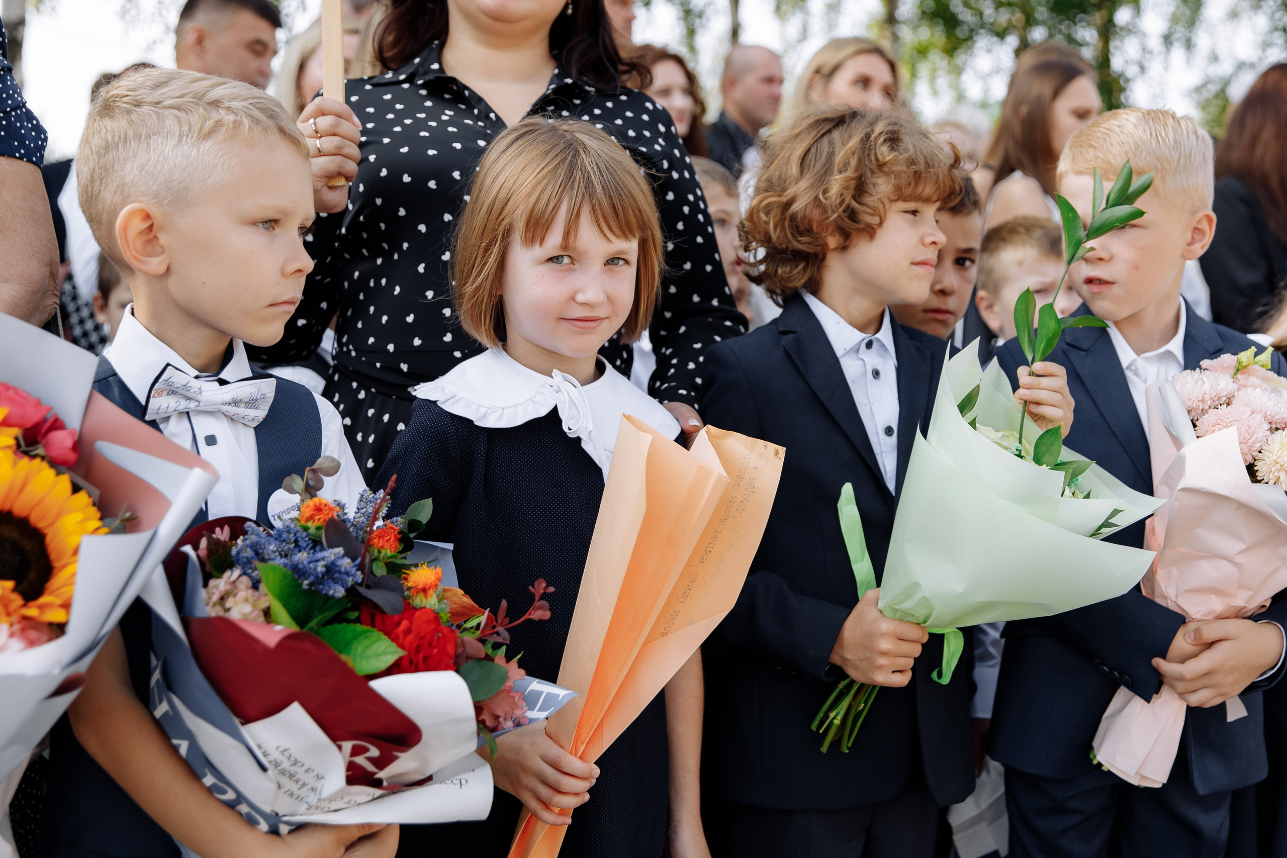 1 сентября Покровская СОШ. Свадебный фотограф Фадеева Алёна
