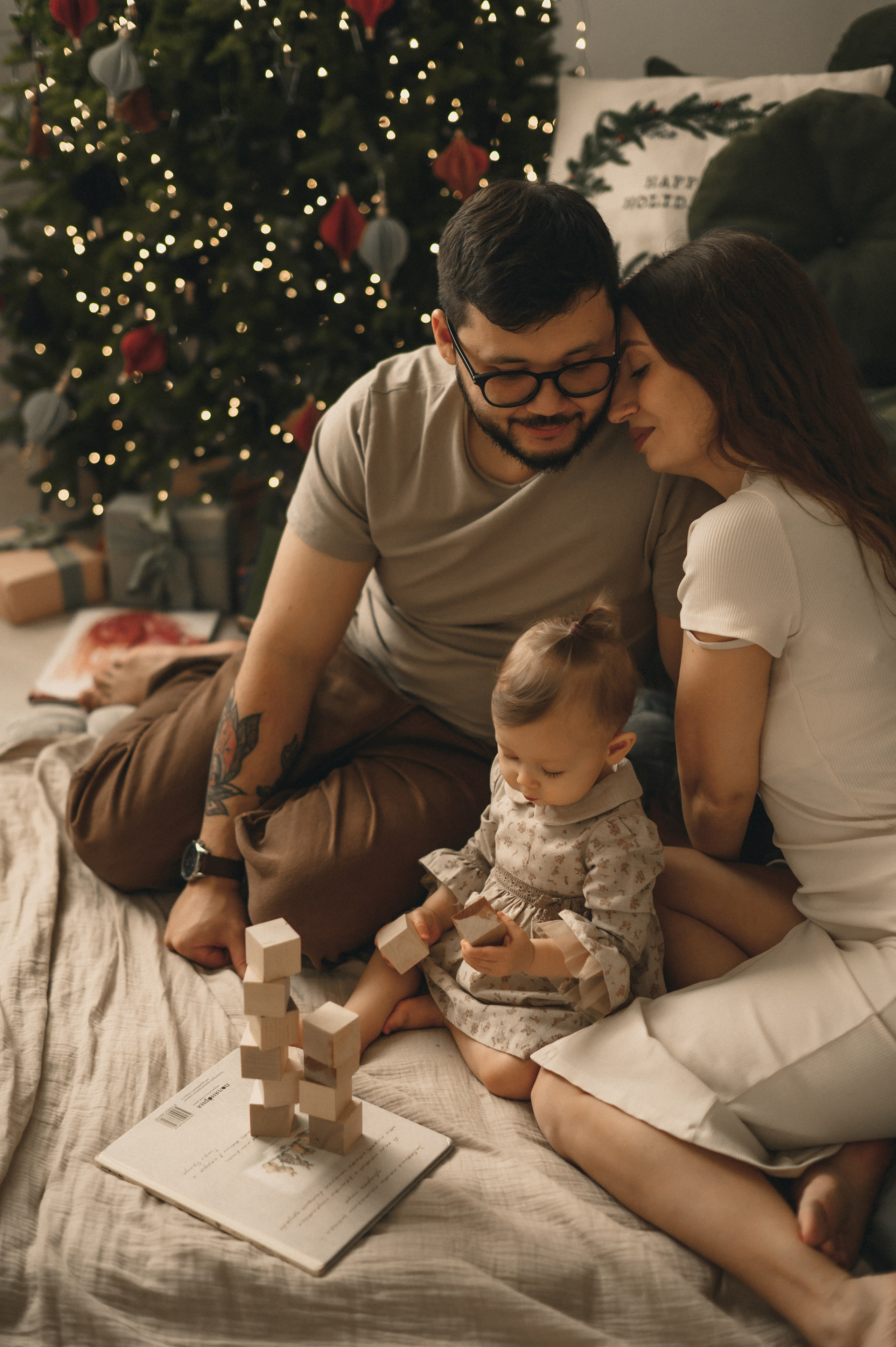 Первый и Годик и Новый Год Леи. Семейный фотограф в г. Ставрополь, Сорокина Мария