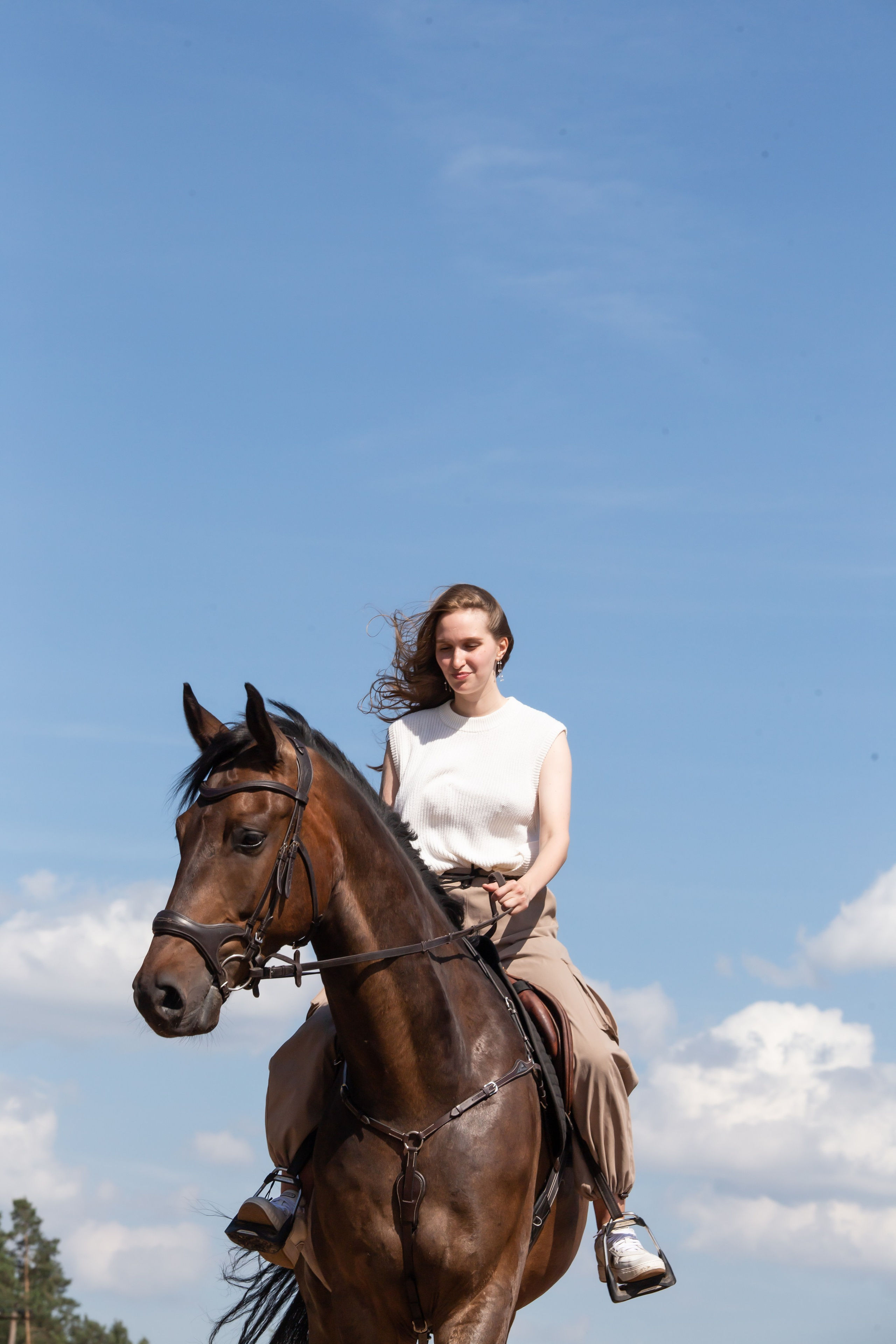 Фотопрогулки с Котиком. Конный фотограф в Санкт-Петербурге Анна Лебедева