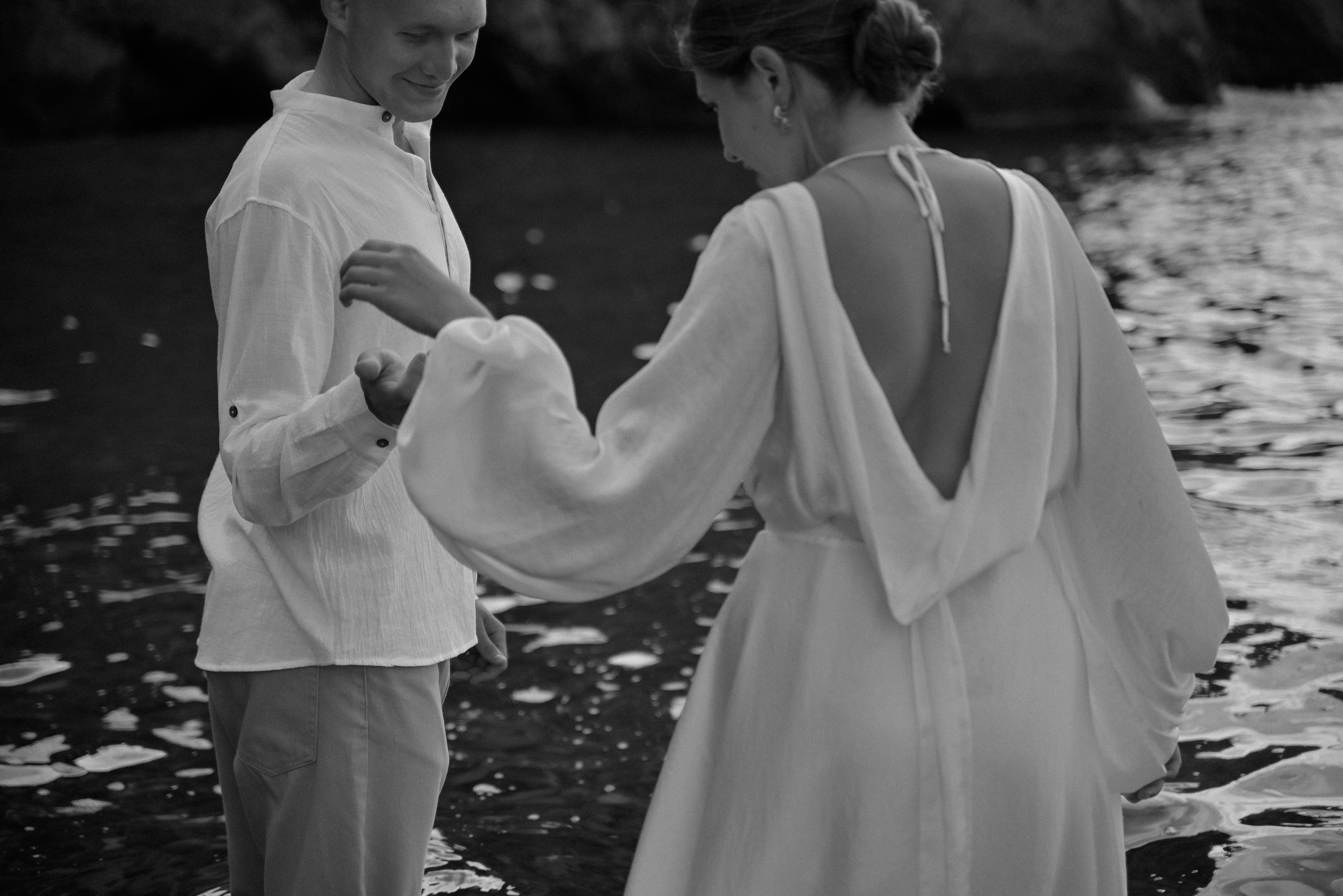 Марк Татьяна Рассвет Яшмовый пляж. Свадебный фотограф Анна Хочева