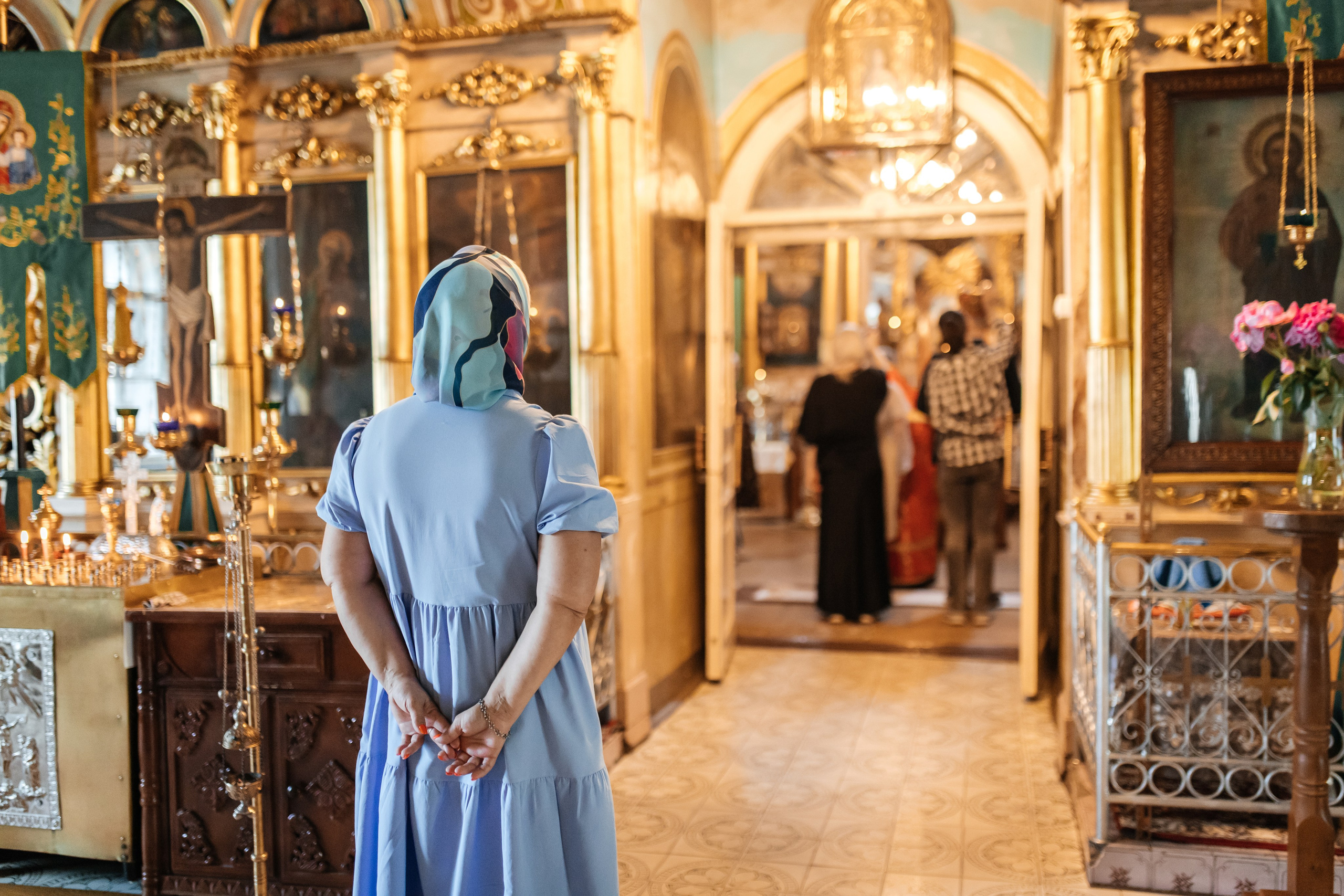 Венчание. Церковь Воздвижения Честного Креста Господня в Татаринцево. Фотограф Валерия Горбунова Подольск Бутово Видное Щербинка