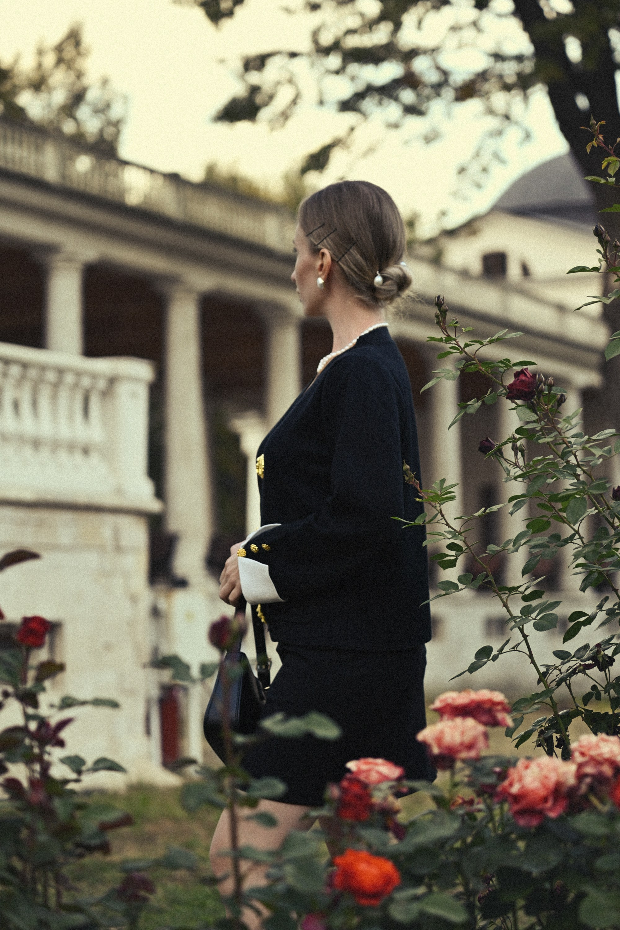 Винтажная фотосессия шикарной аристократки. Компания и фотошкола по созданию контента в Москве