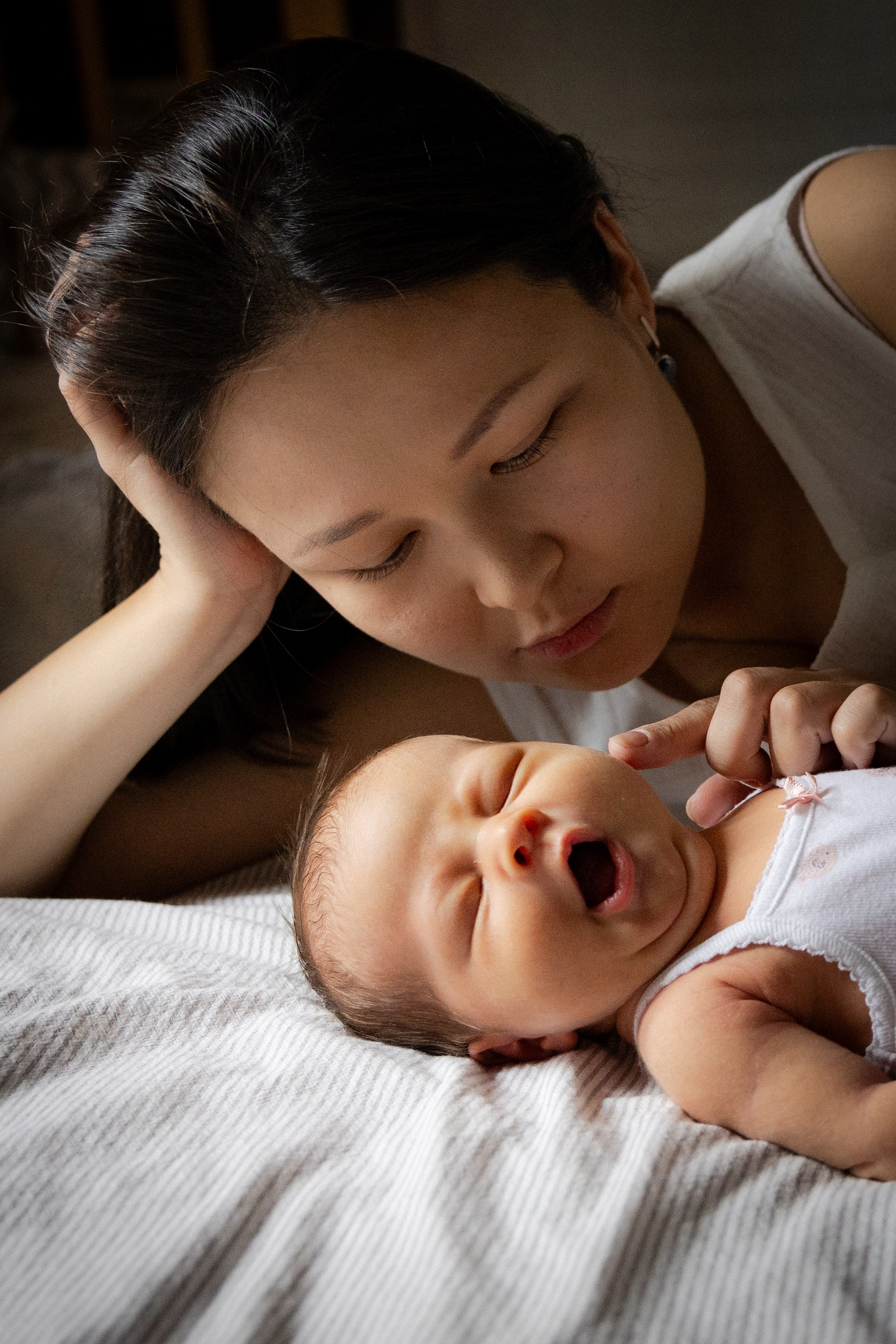 Аня и малютка Вера. Ваш семейный newborn и lifestyle фотограф в СПБ Наталья Журавлева