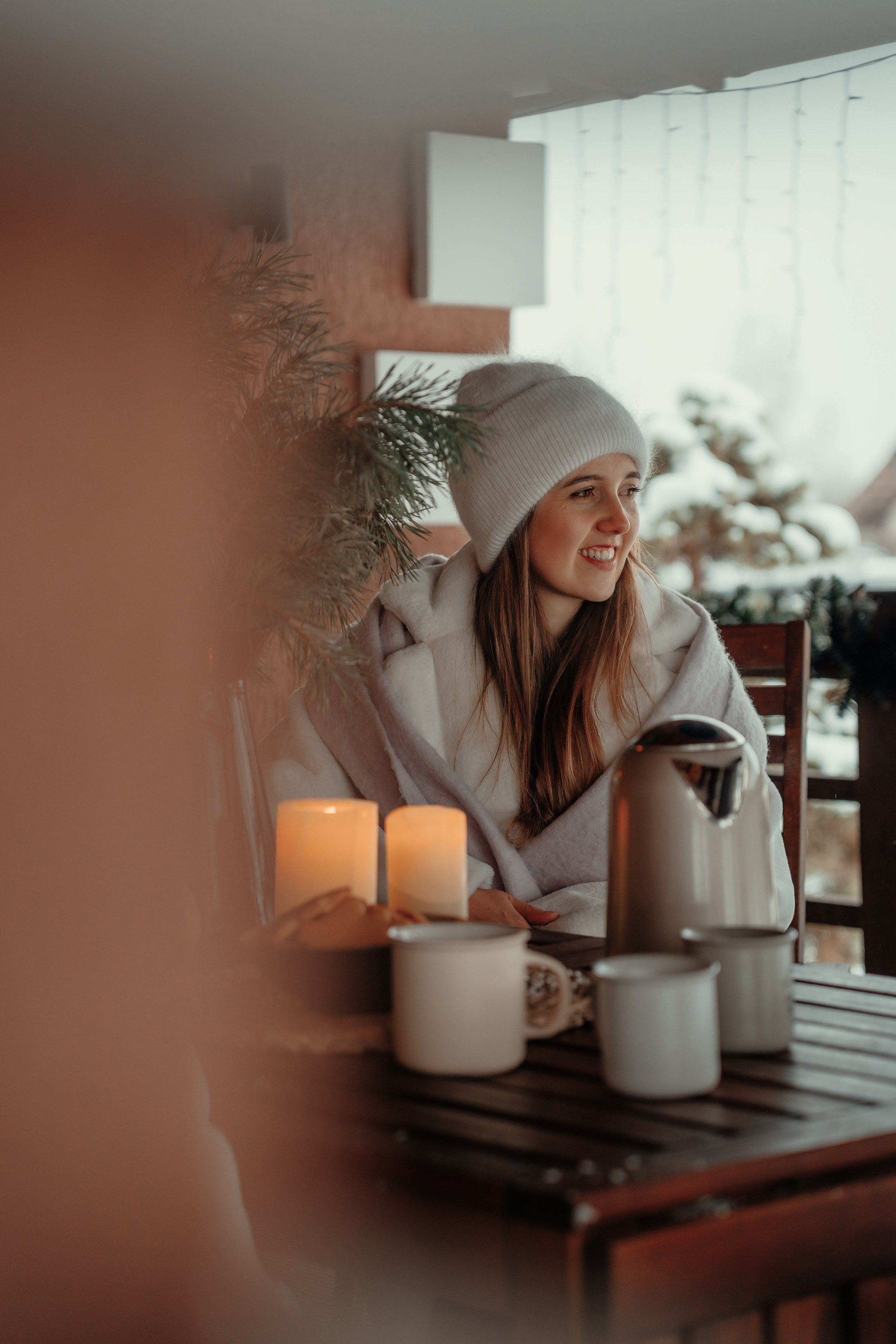 Олег и Лиза новогоднее. Фотограф Женя Пашкина