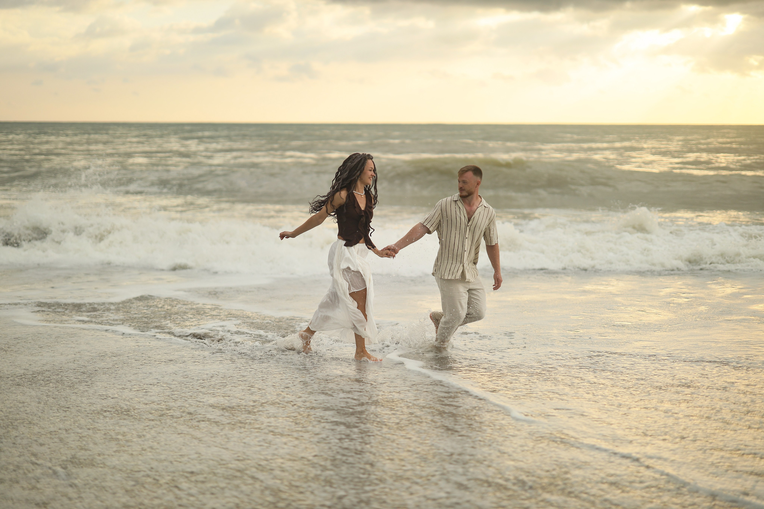 Love story на пляже Абхазии. Свадебный и семейный фотограф в Абхазии Жанна Соснина