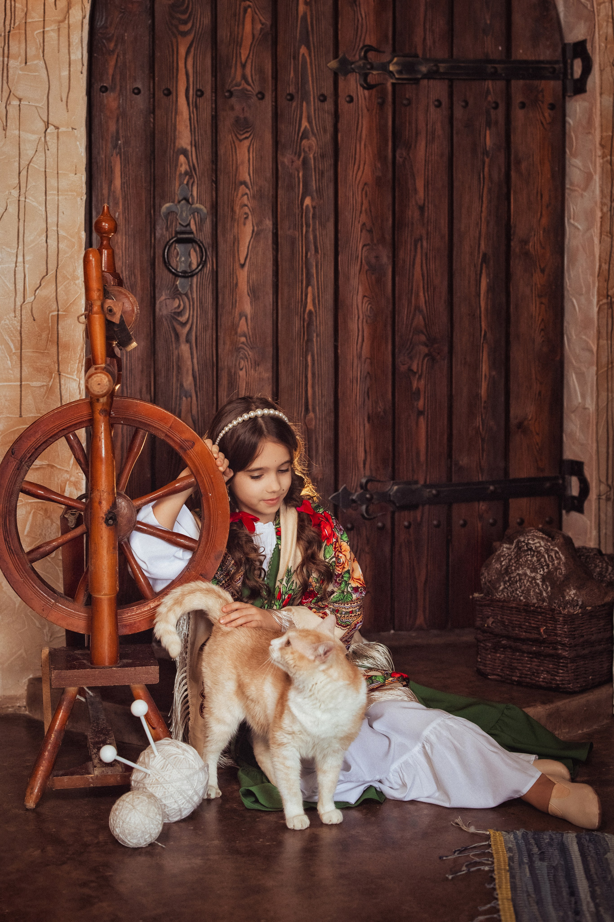 Фотосессия в русском стиле. Фотопроект"Масленица» в фотостудии Эль, город Краснодар. Семейный и детский фотограф в Краснодаре Анна Трашкова