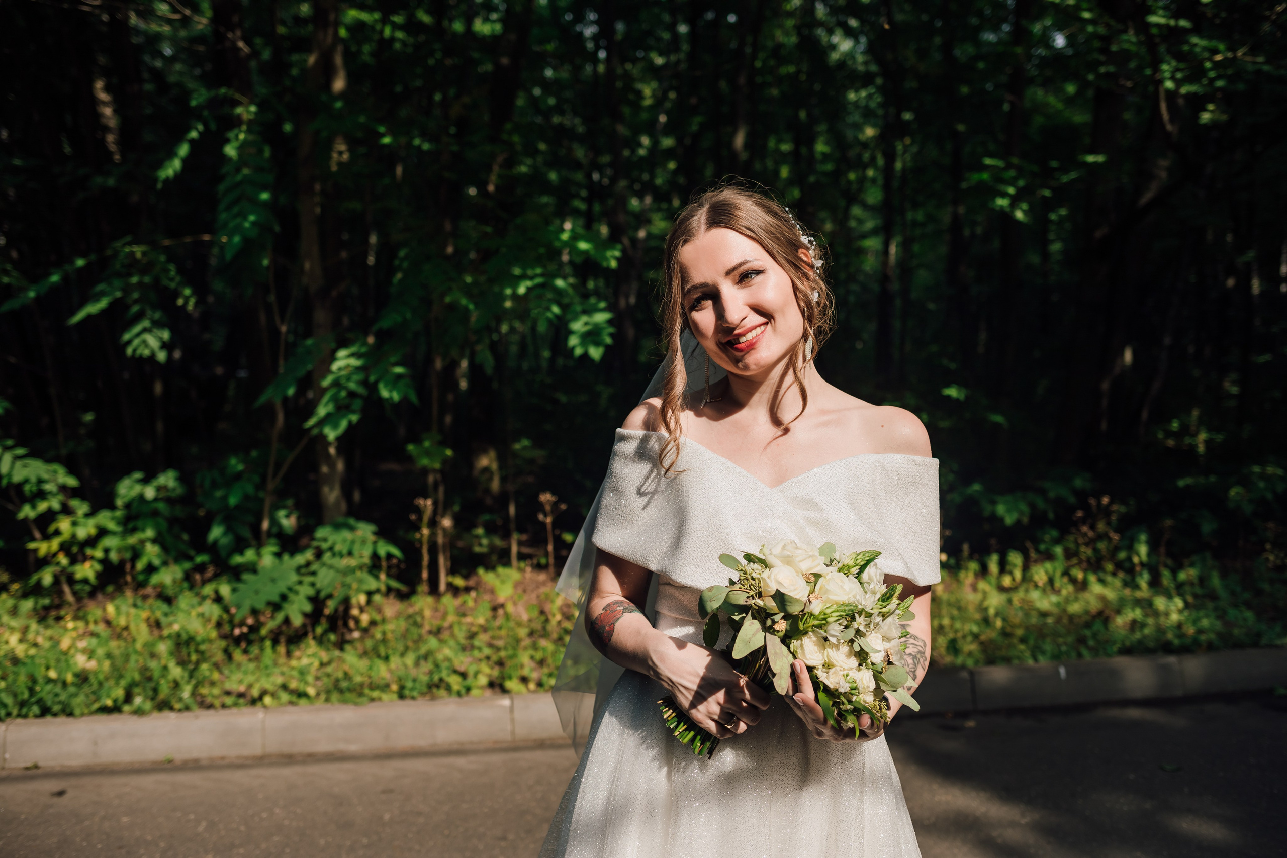 Анастасия и Лукас. Свадебный и семейный фотограф в Москве Евгения Лисина