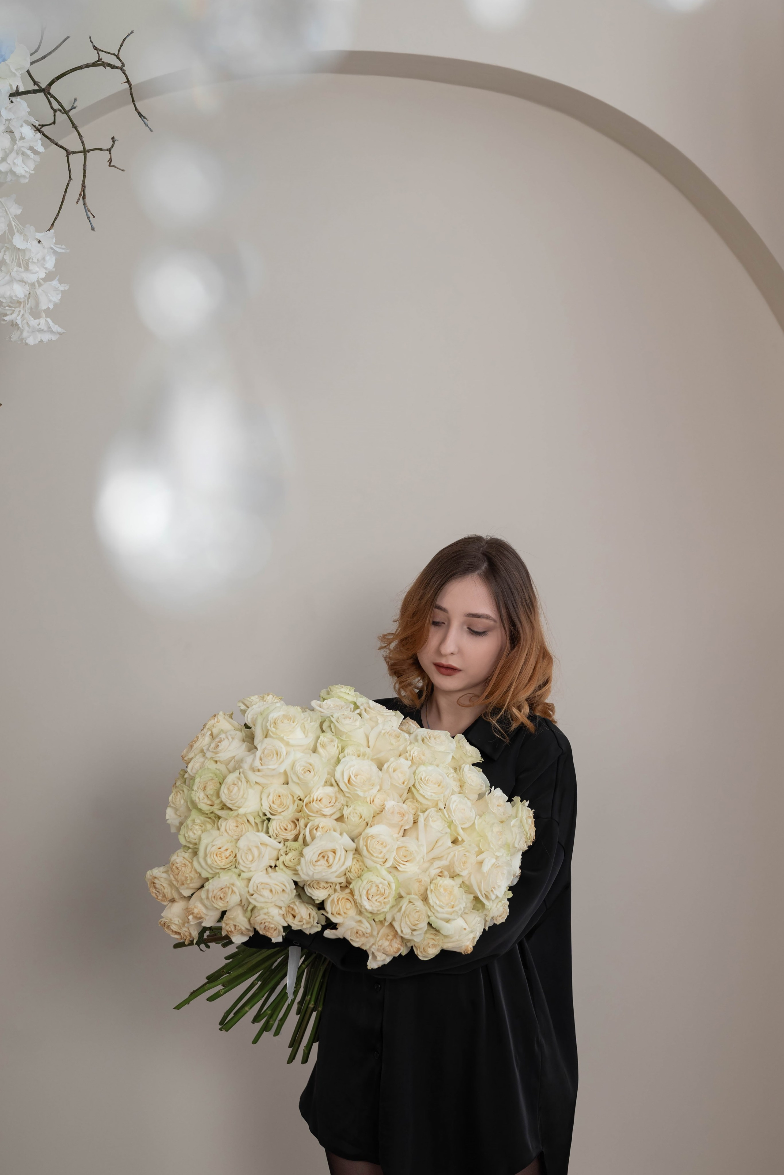 Фотопроект 101 белая роза 2026 год. Фотограф в городе Салават