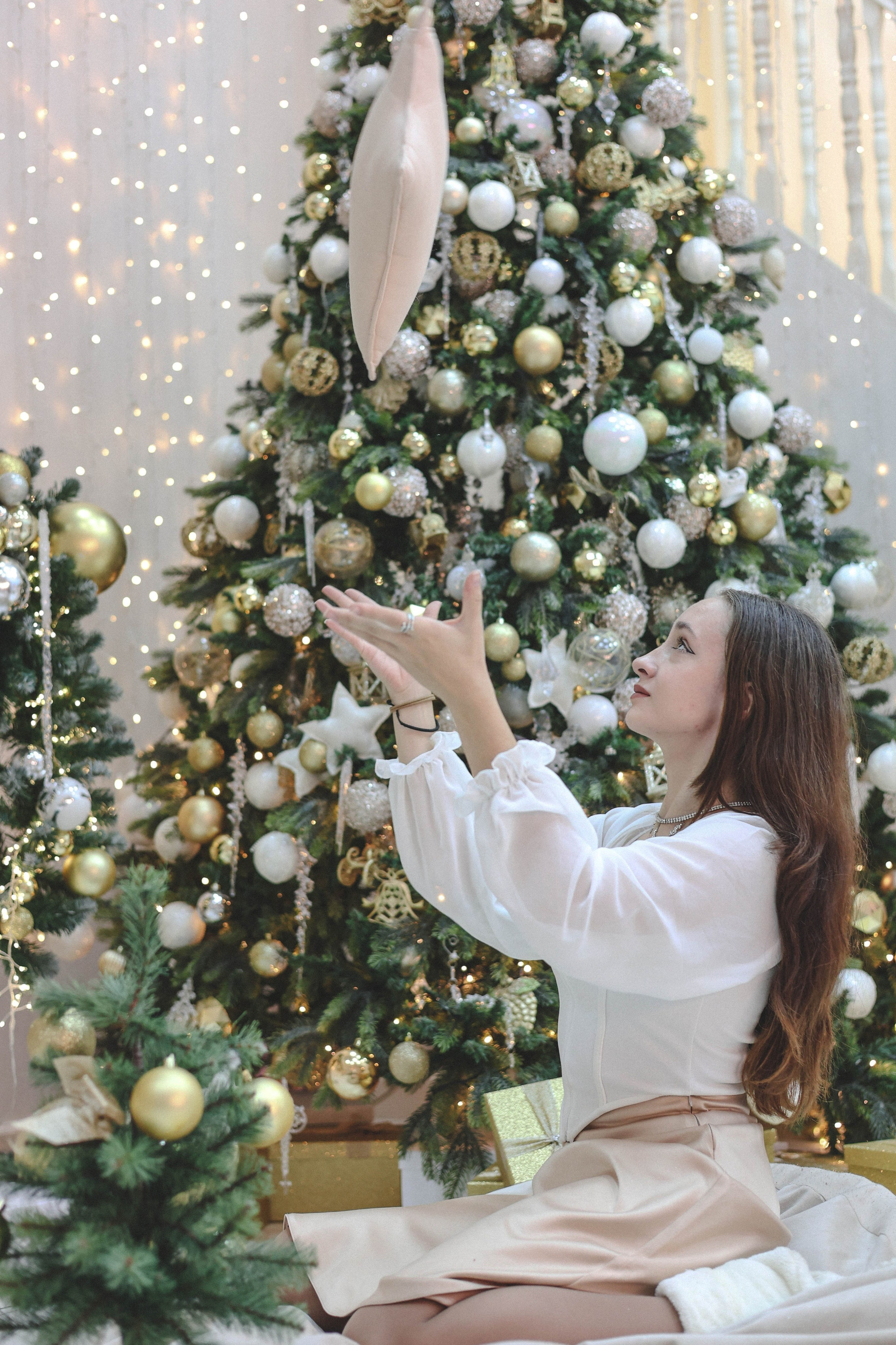 Новогодняя история «Ирина и ее семья». Фотограф в Москве Анастасия Калинина