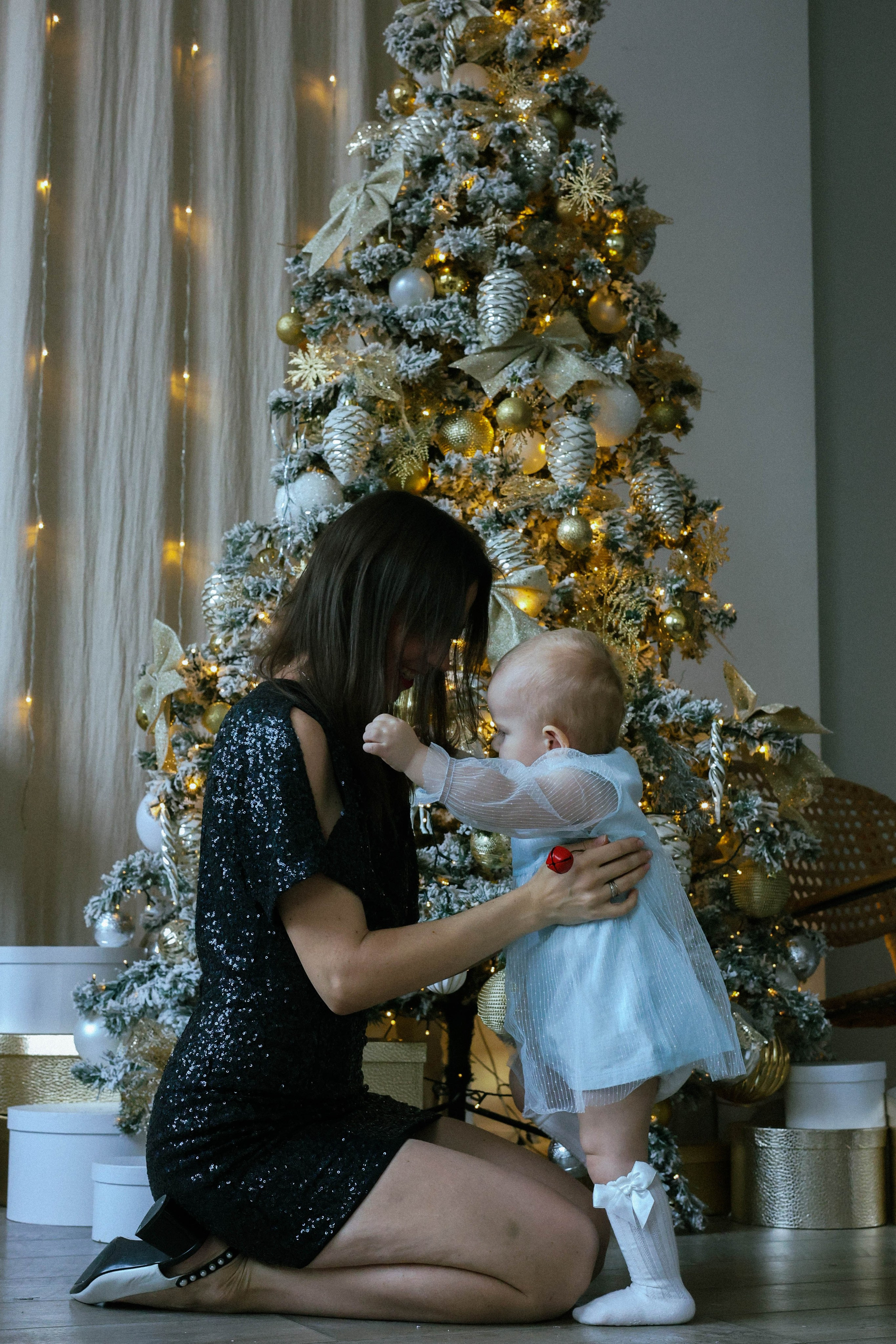 Новогодняя история «Ирина и ее семья». Фотограф в Москве Анастасия Калинина