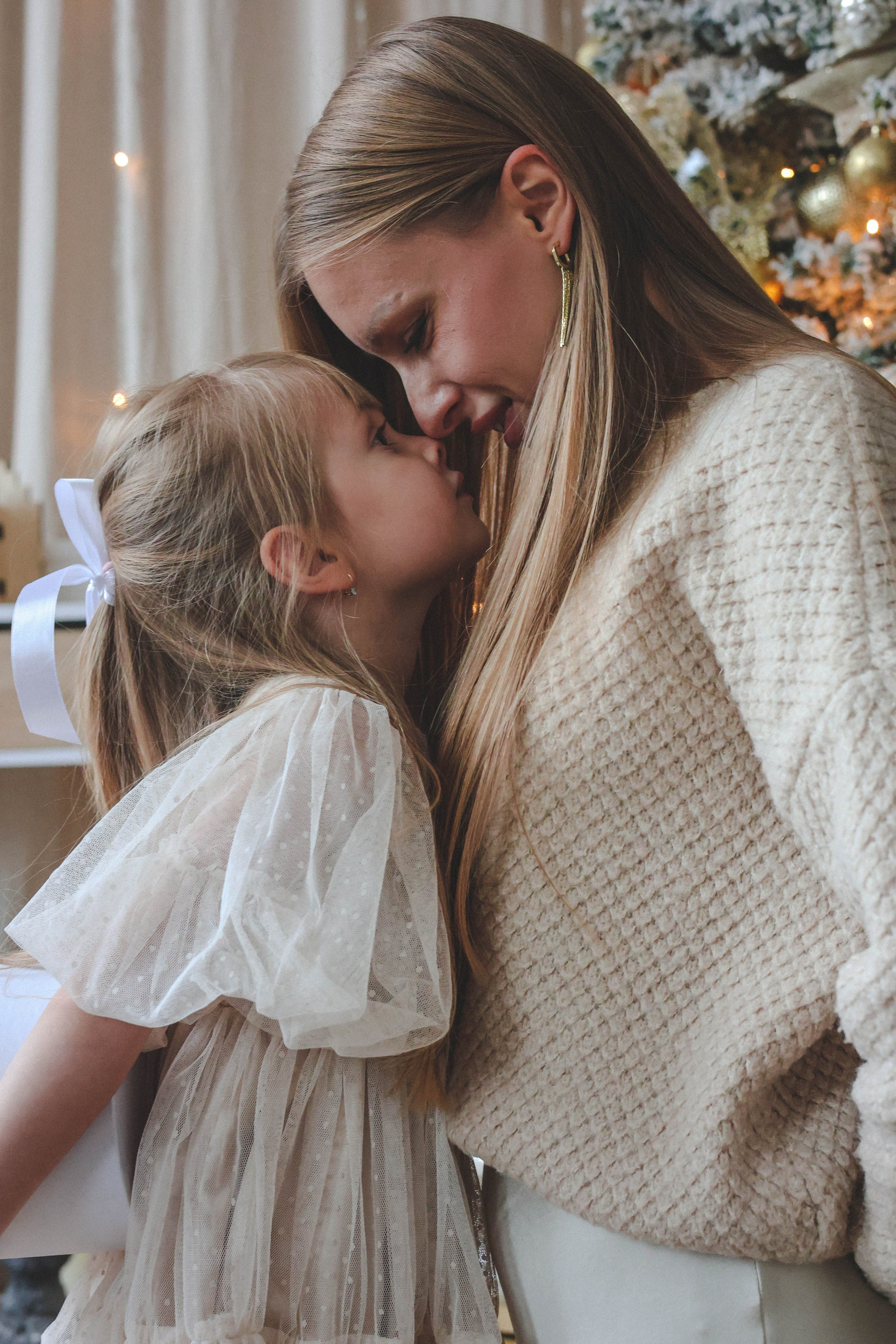 Новогодняя история «Кира и ее семья». Фотограф в Москве Анастасия Калинина