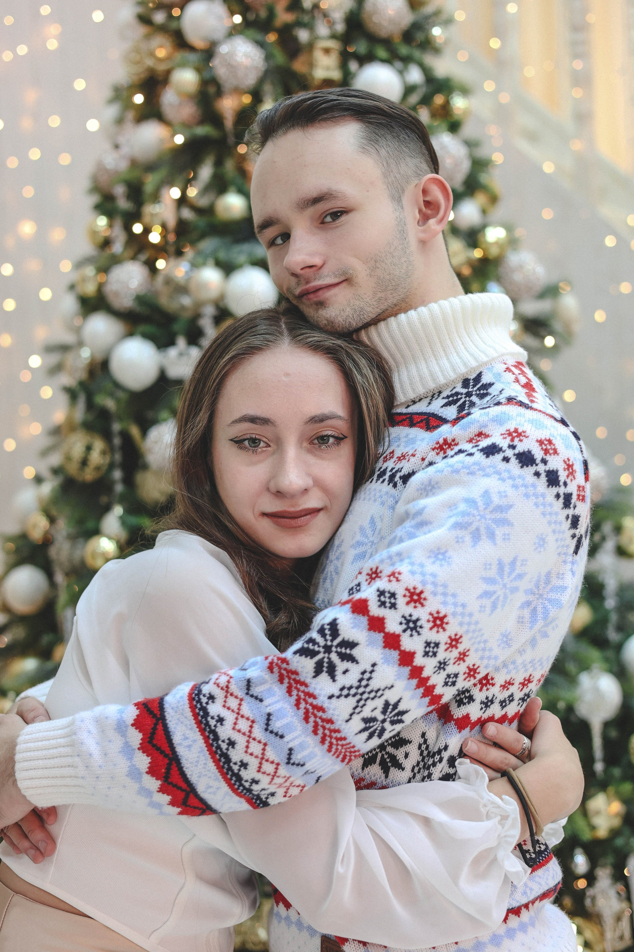 Новогодняя история «Ирина и ее семья». Фотограф в Москве Анастасия Калинина