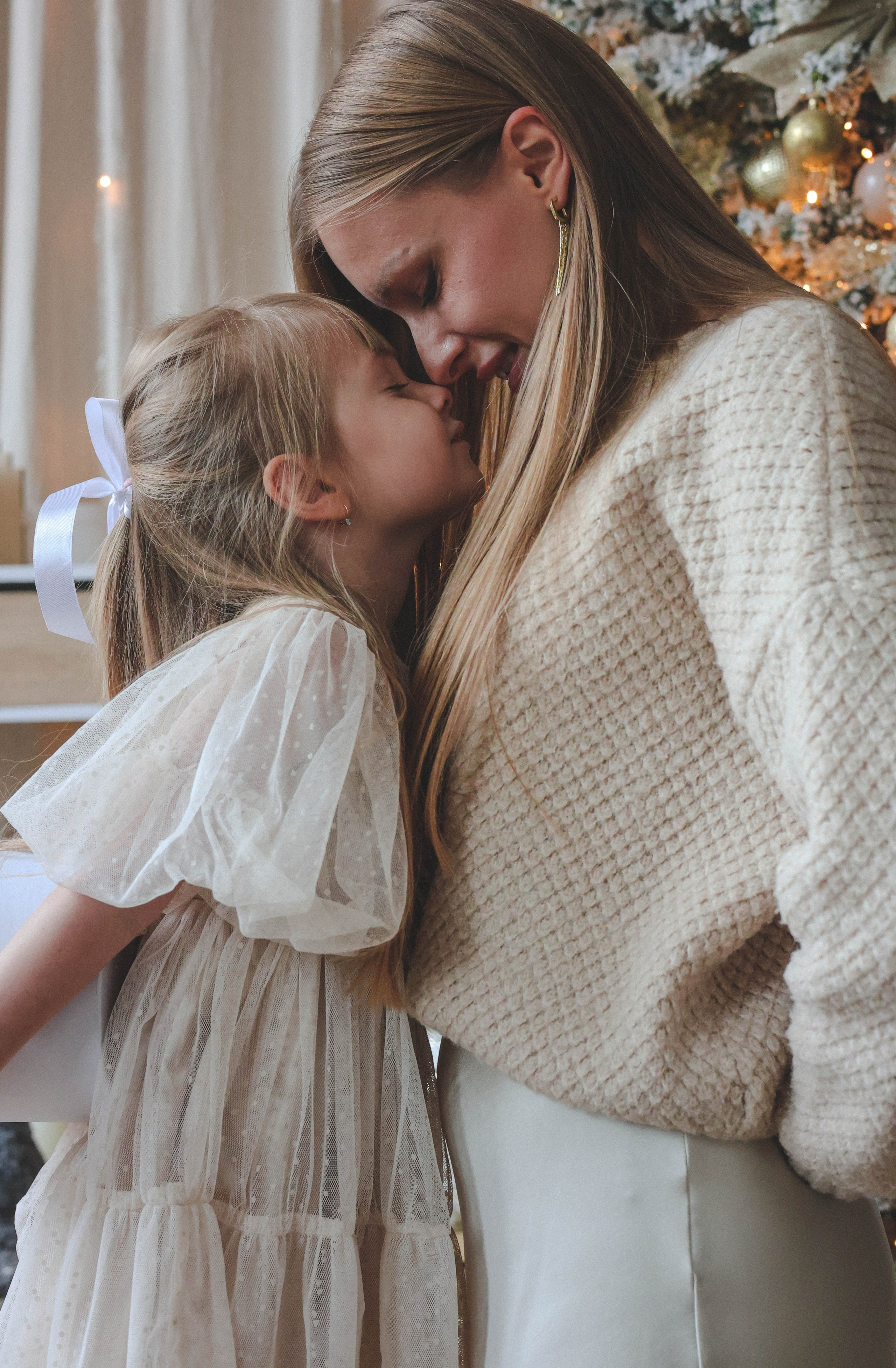 Новогодняя история «Кира и ее семья». Фотограф в Москве Анастасия Калинина