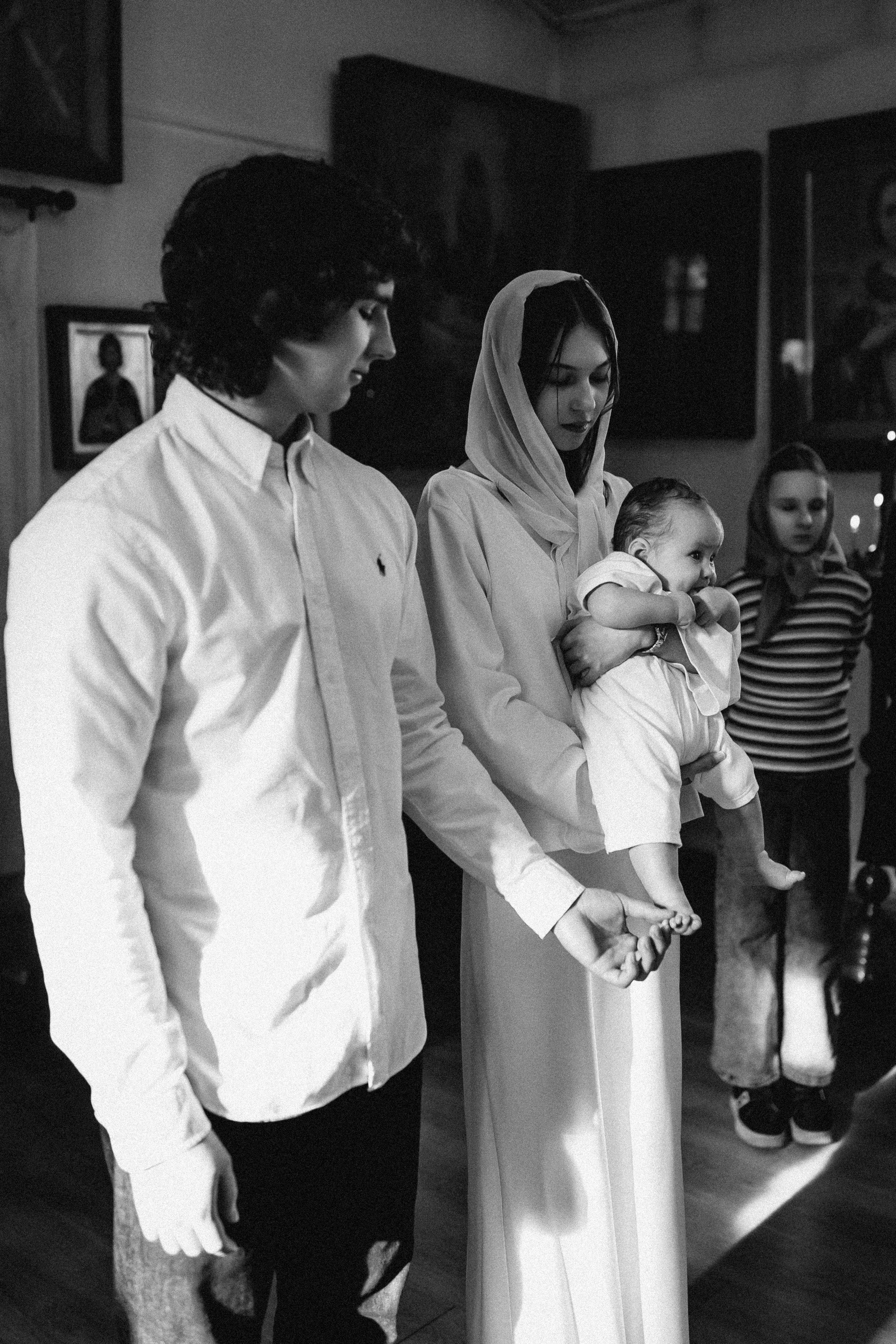 Крещение Артема. Семейный фотограф Минск Усова Ольга