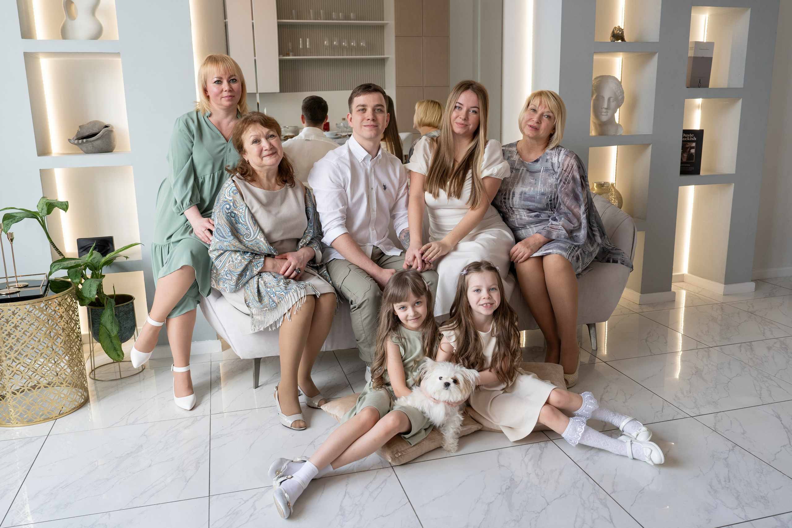 Семейная фотоистория в студии / у вас дома. Главная