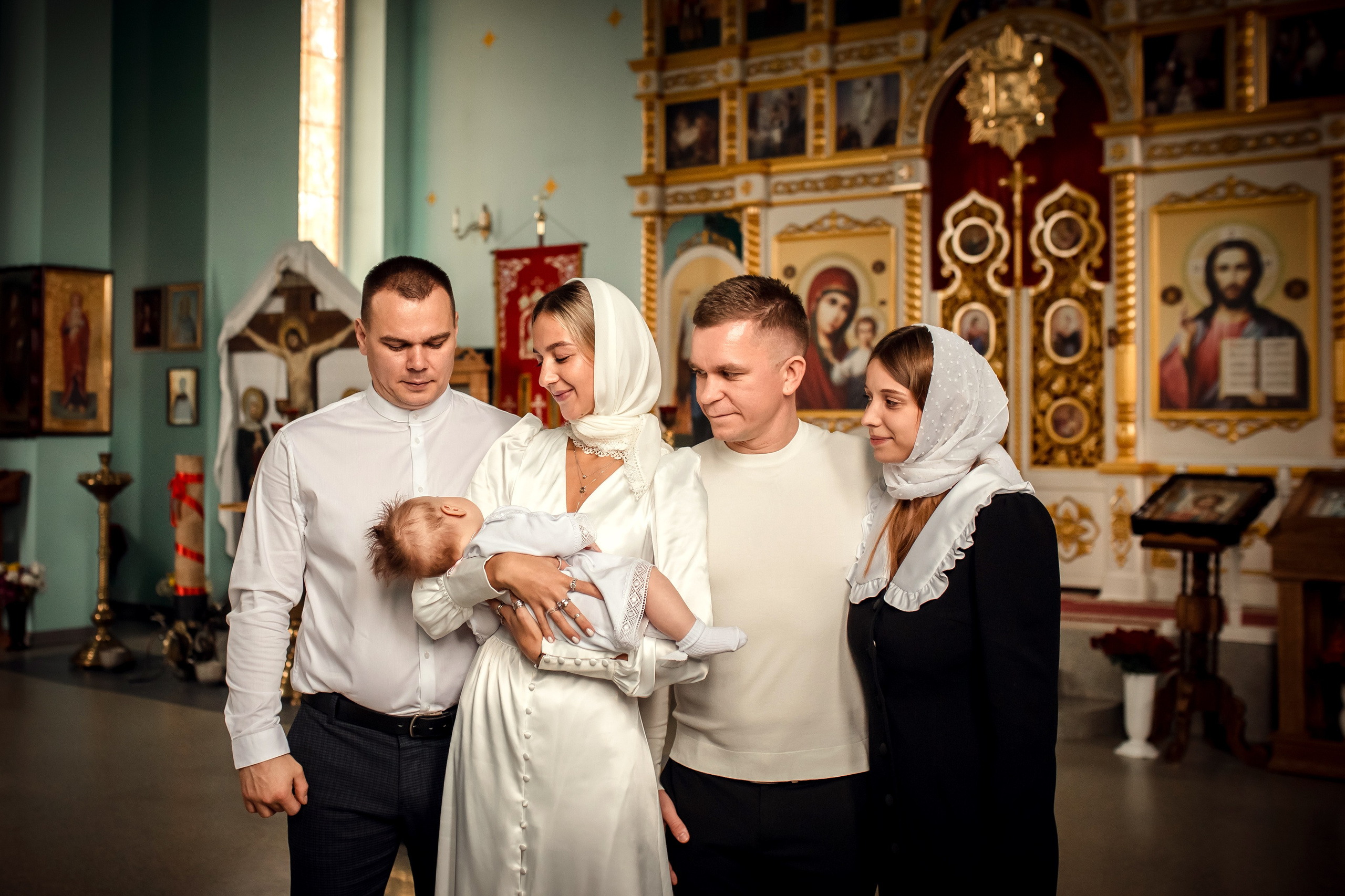 Крещение Верочки