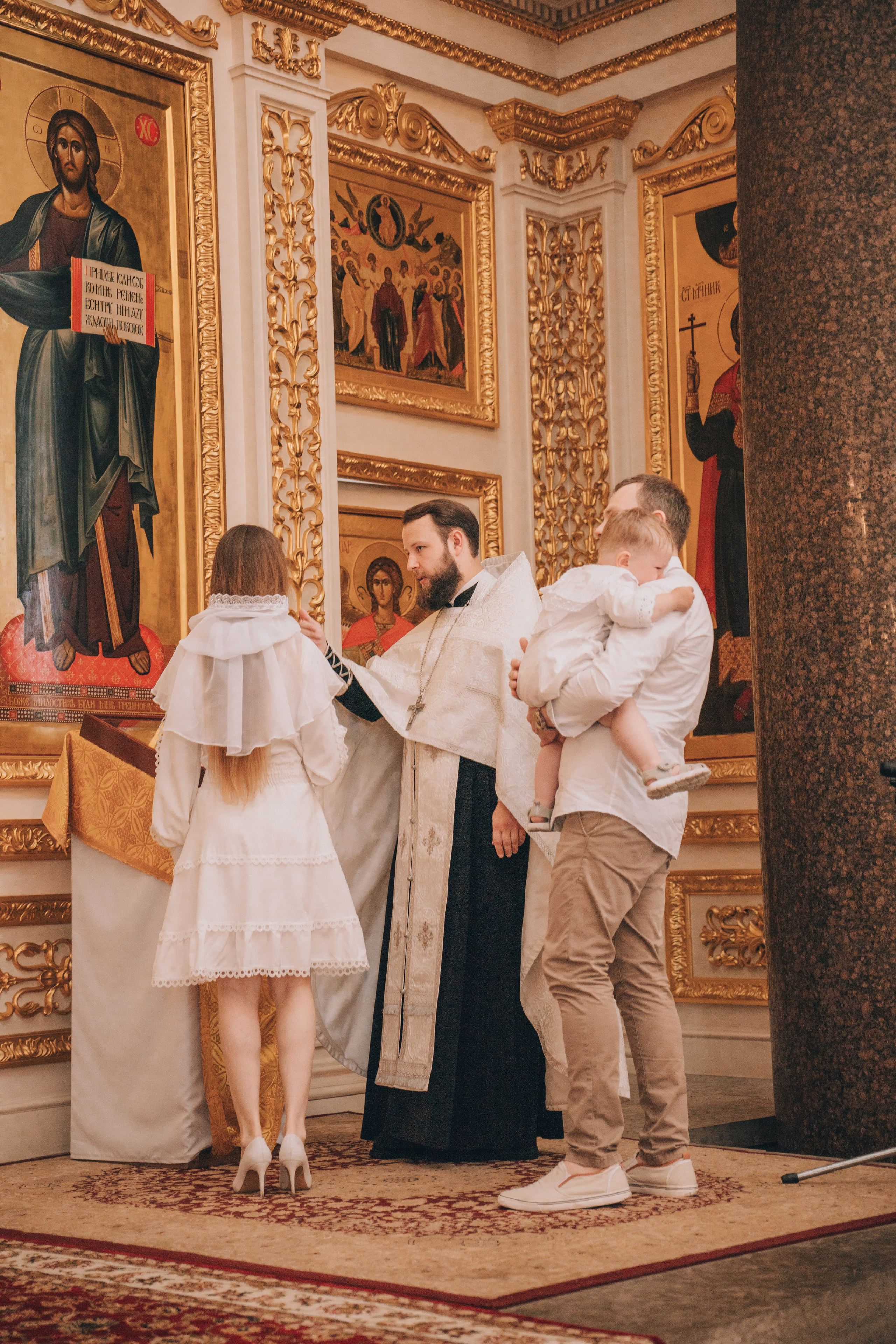 Таинство крещения г. Пушкин. Фотограф Александра Кузуб Санкт-Петербург