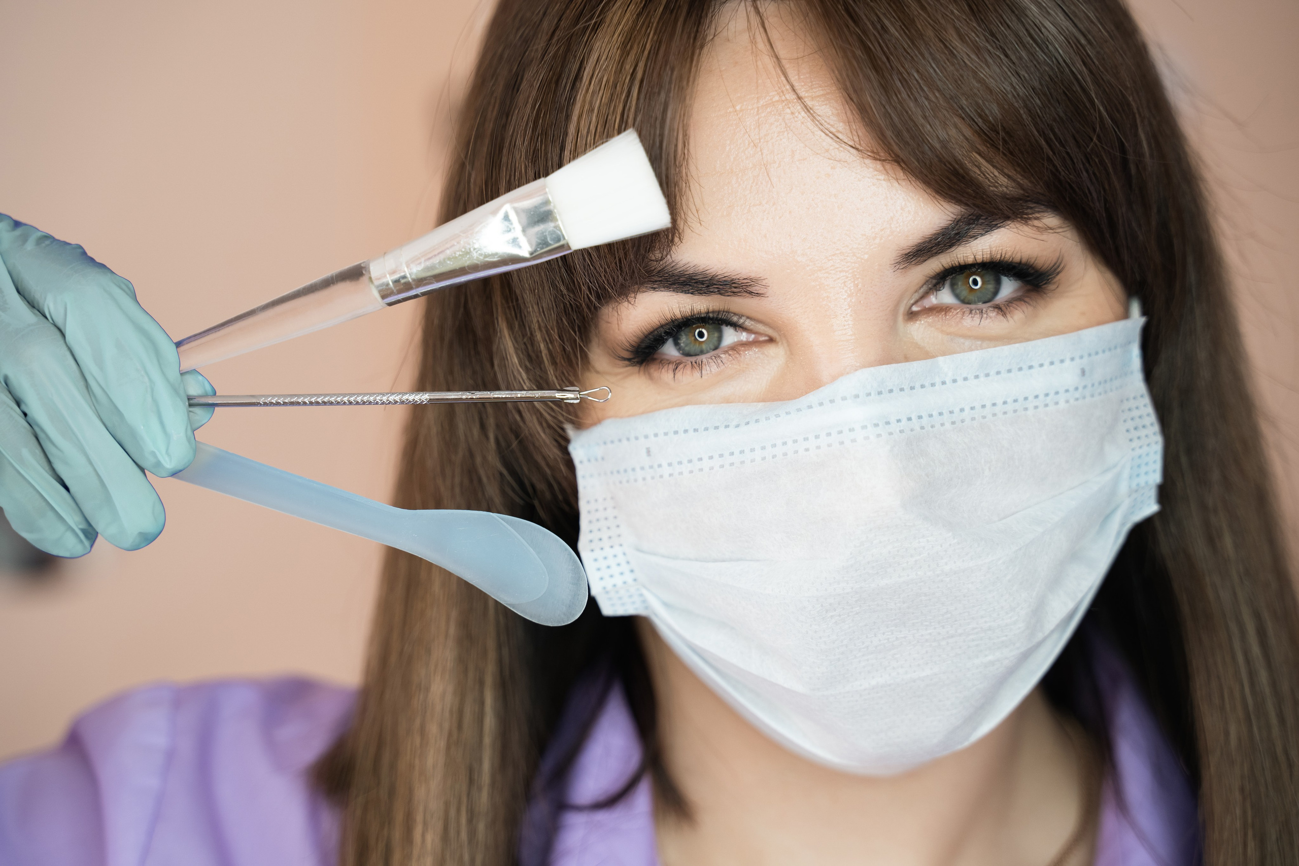 К о с м е т о л о г — п с и х о л о г. Контент фотограф в Москве Кулич Настя