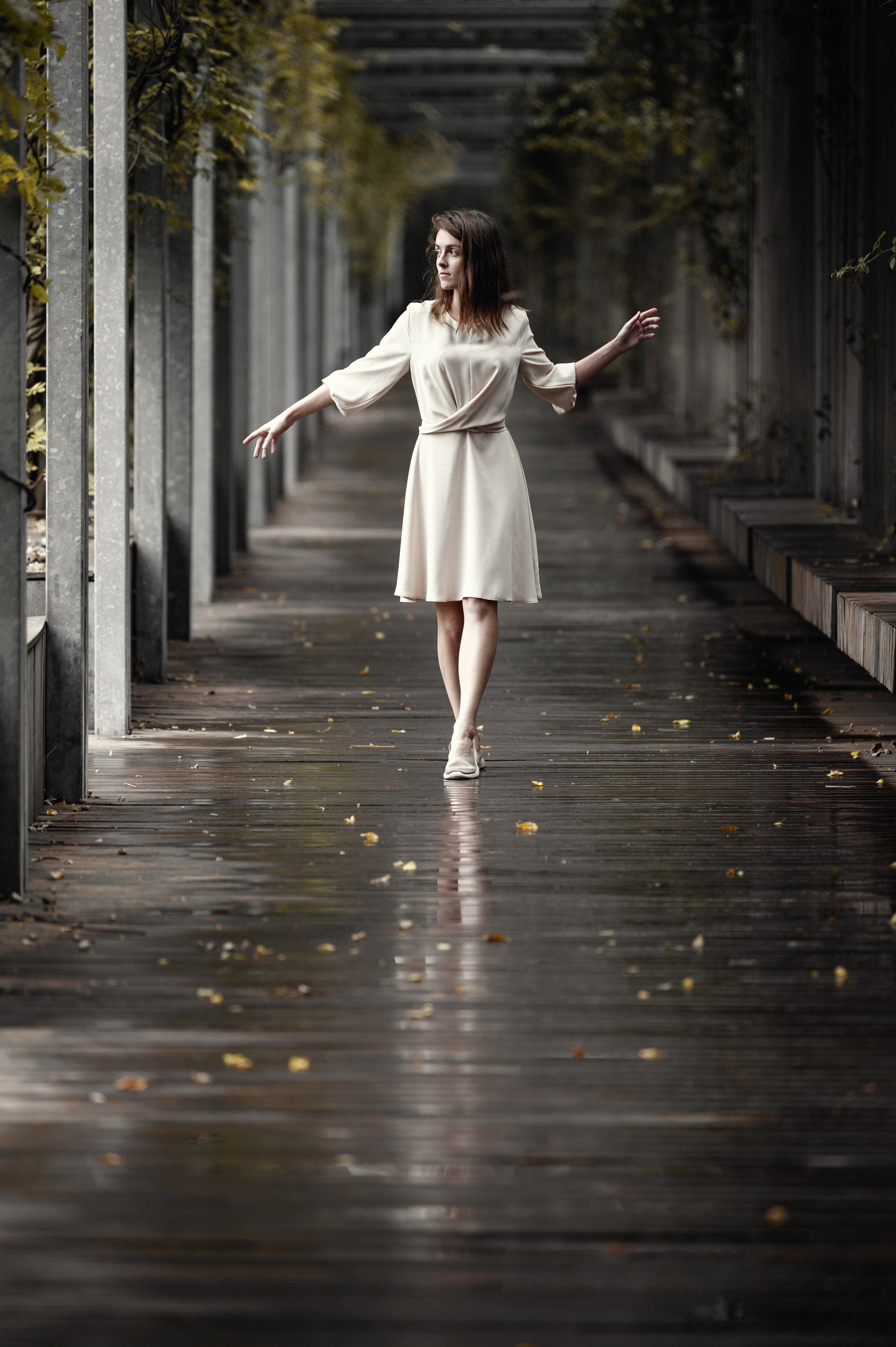 Под каплями летнего дождя. Профессиональная фотосессия в Краснодаре | Фотограф Денис Труфанов