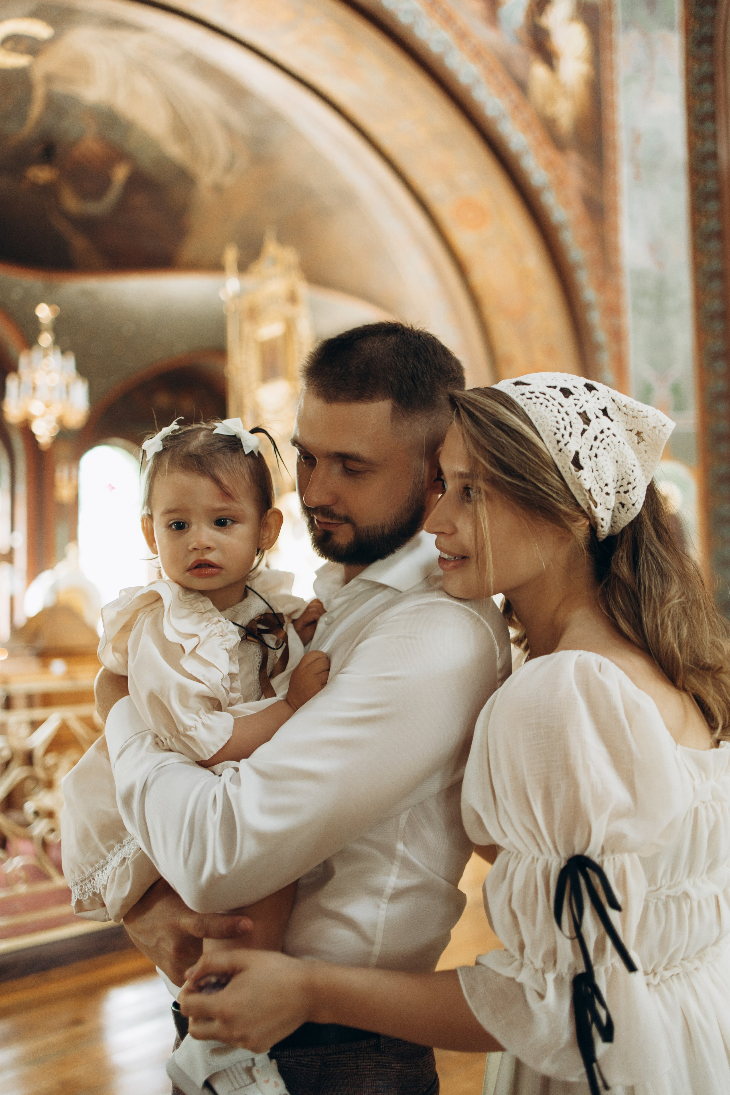 Крещение Стефании. Самый теплый фотограф в Краснодаре Рябоконь Ксения