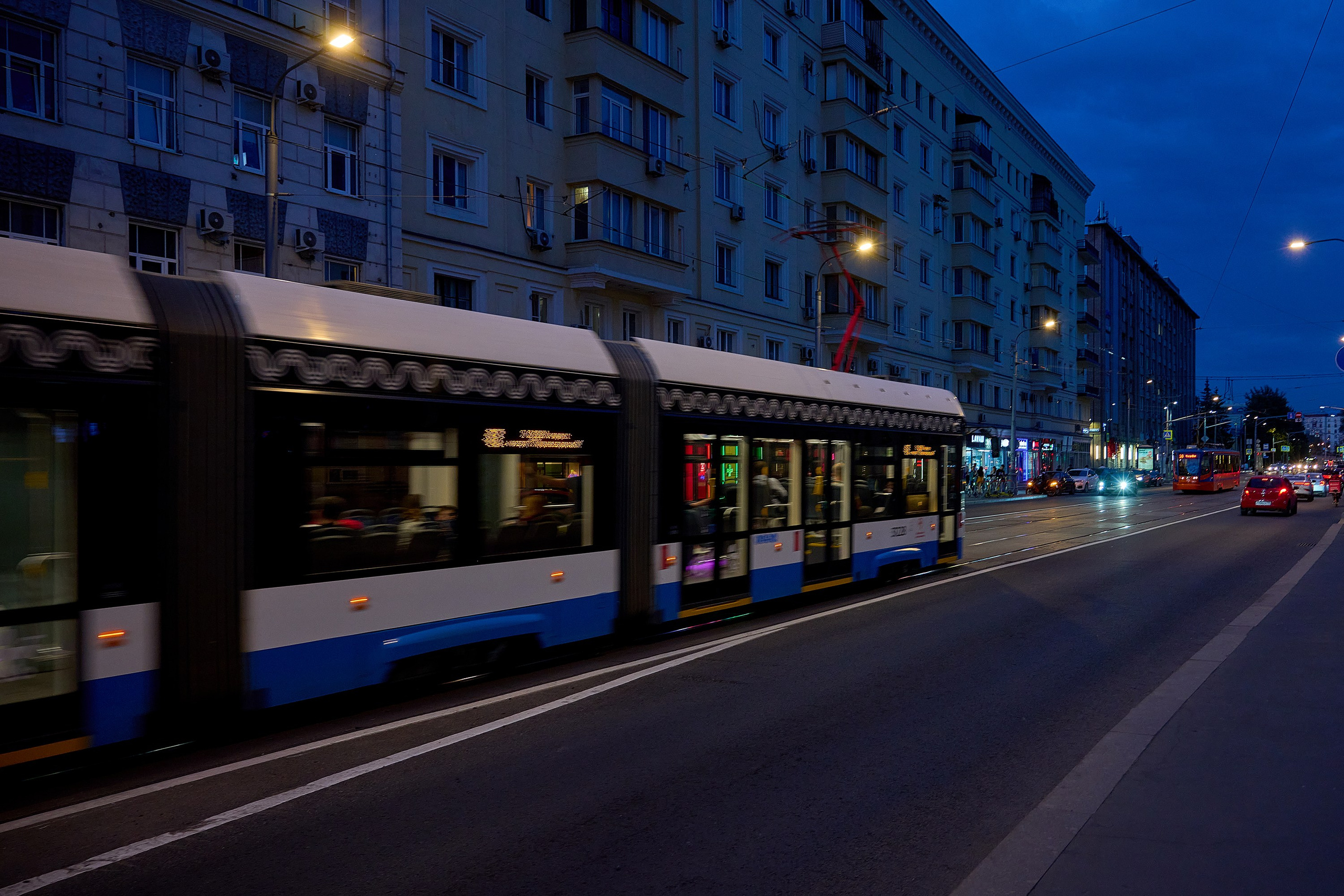 Москва, трамвай