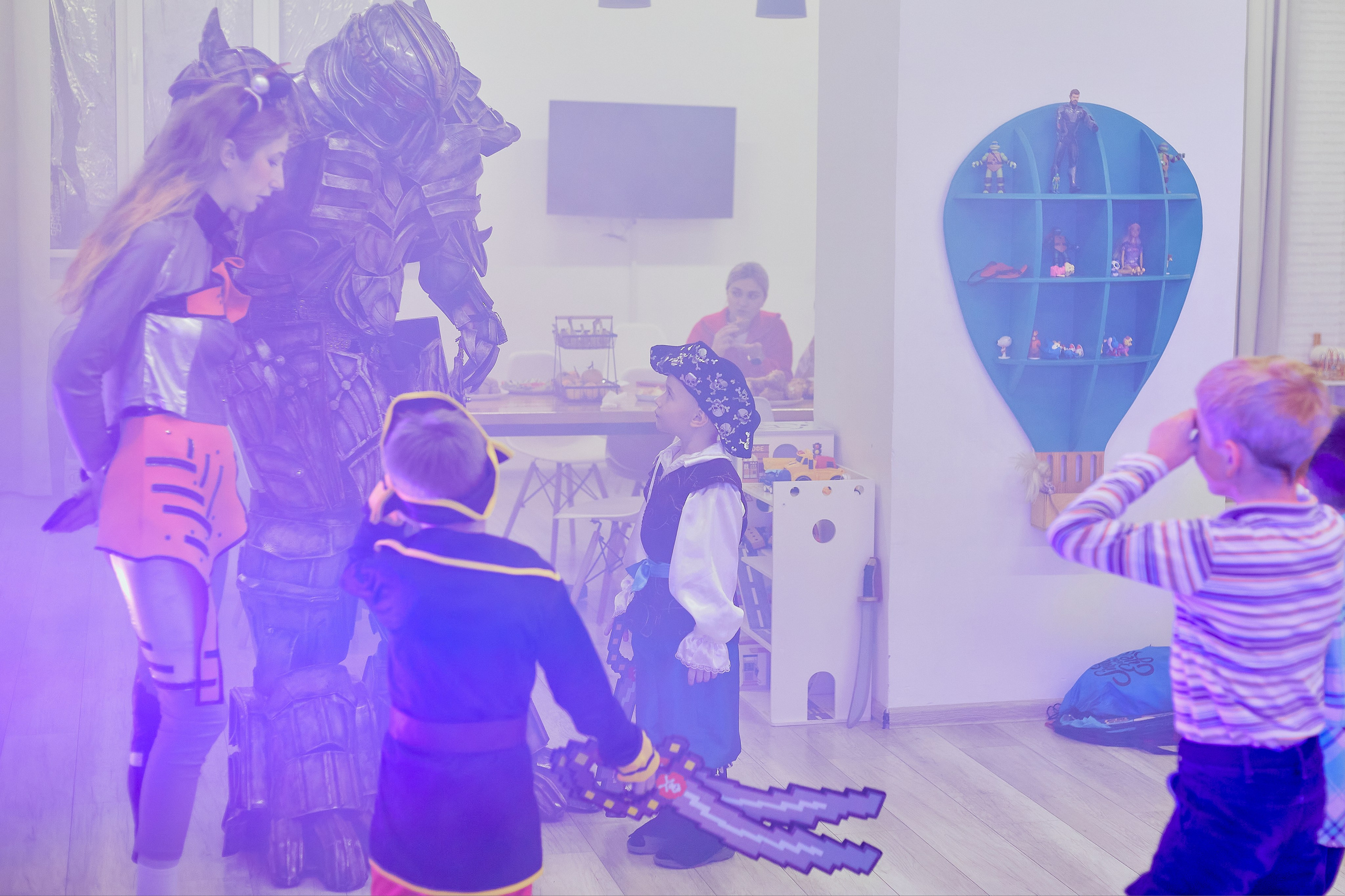 День Рождение Степана 5 лет, съёмка 3 часовой программы. Семейный и детский фотограф в Ярославле Юлия Галашина