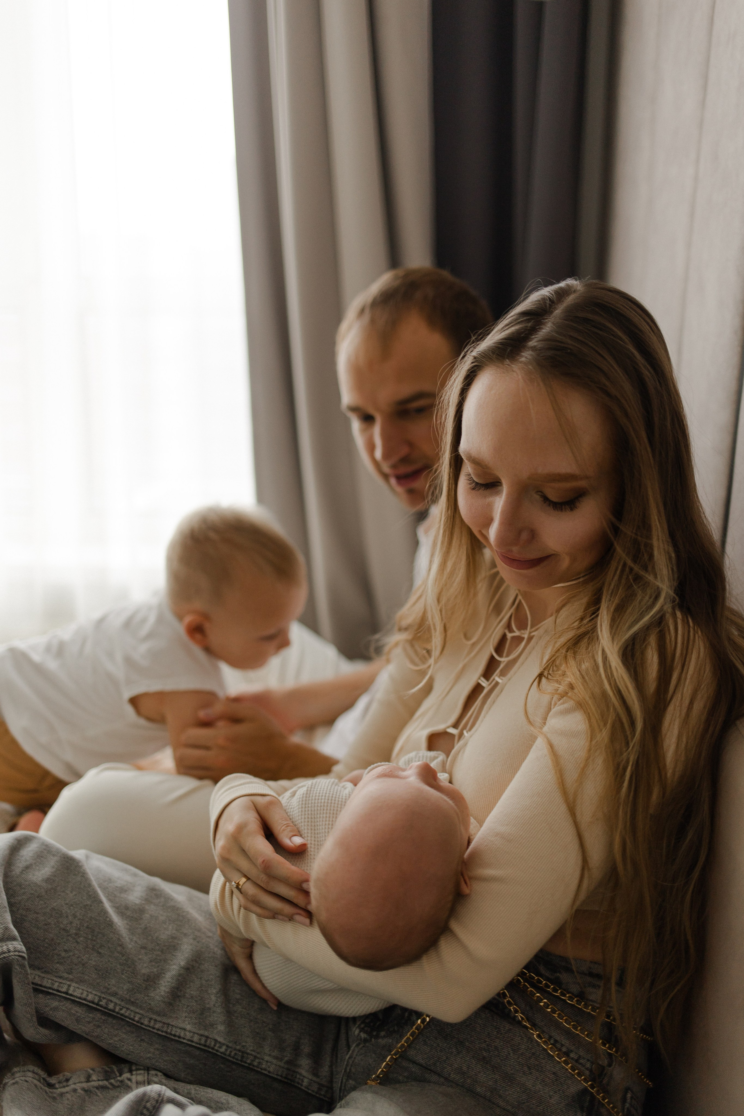 Володя Диана и дети. Семейный и детский фотограф в Москве Кузьмина Мария