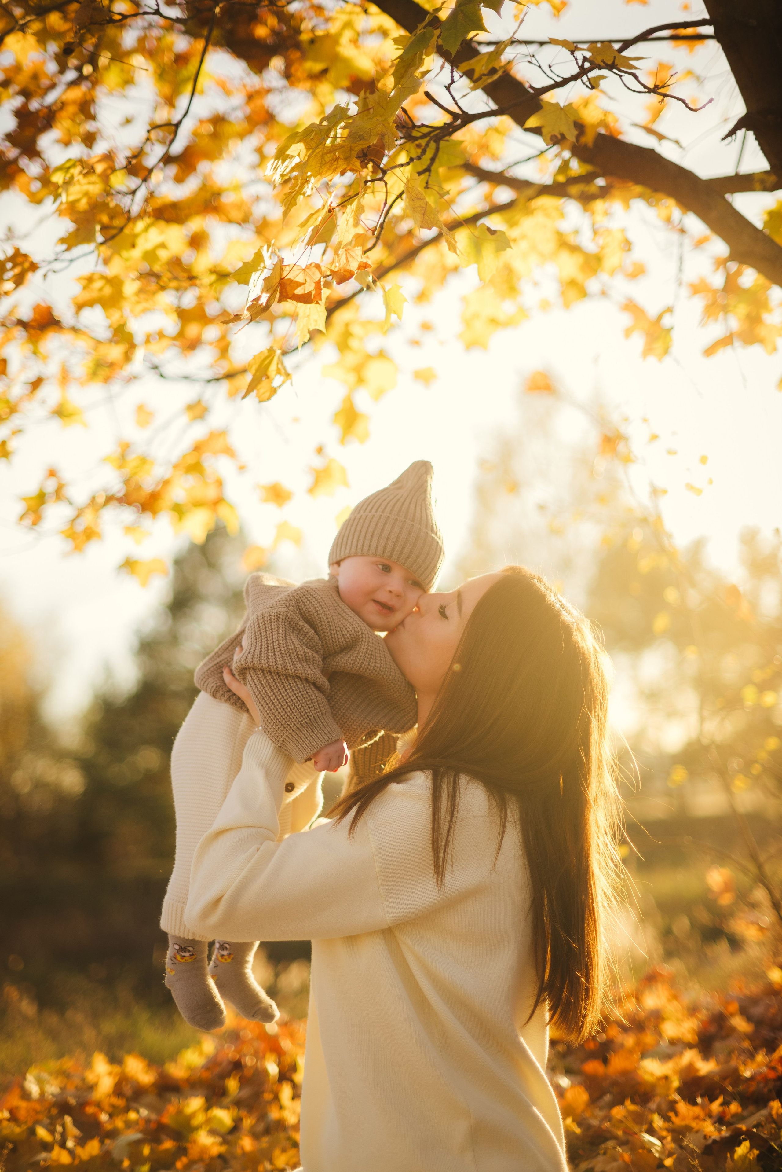 Мамочки осенью. Семейный и детский фотограф в Щелково Алена Дробот