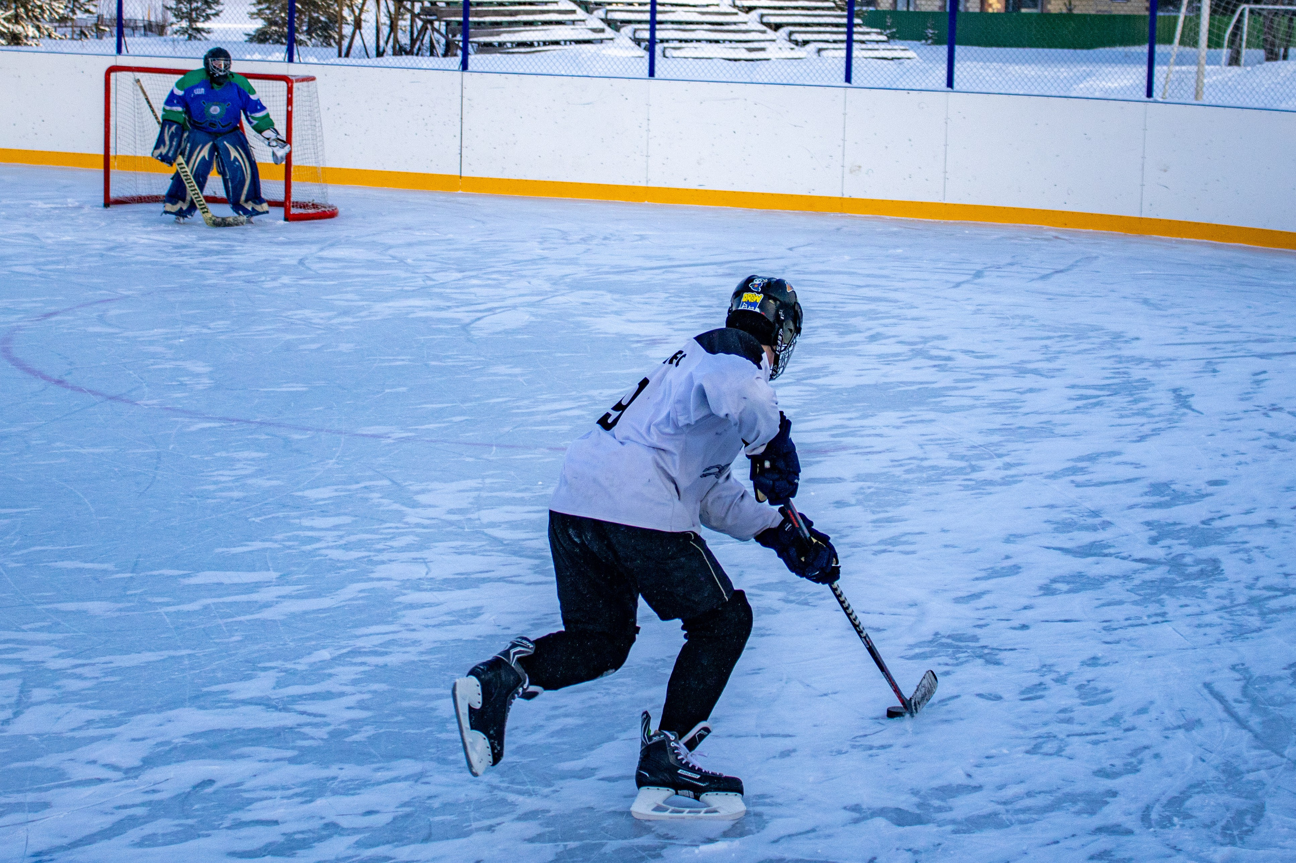 Хоккей г.п Атиг-г.п Дружинино
