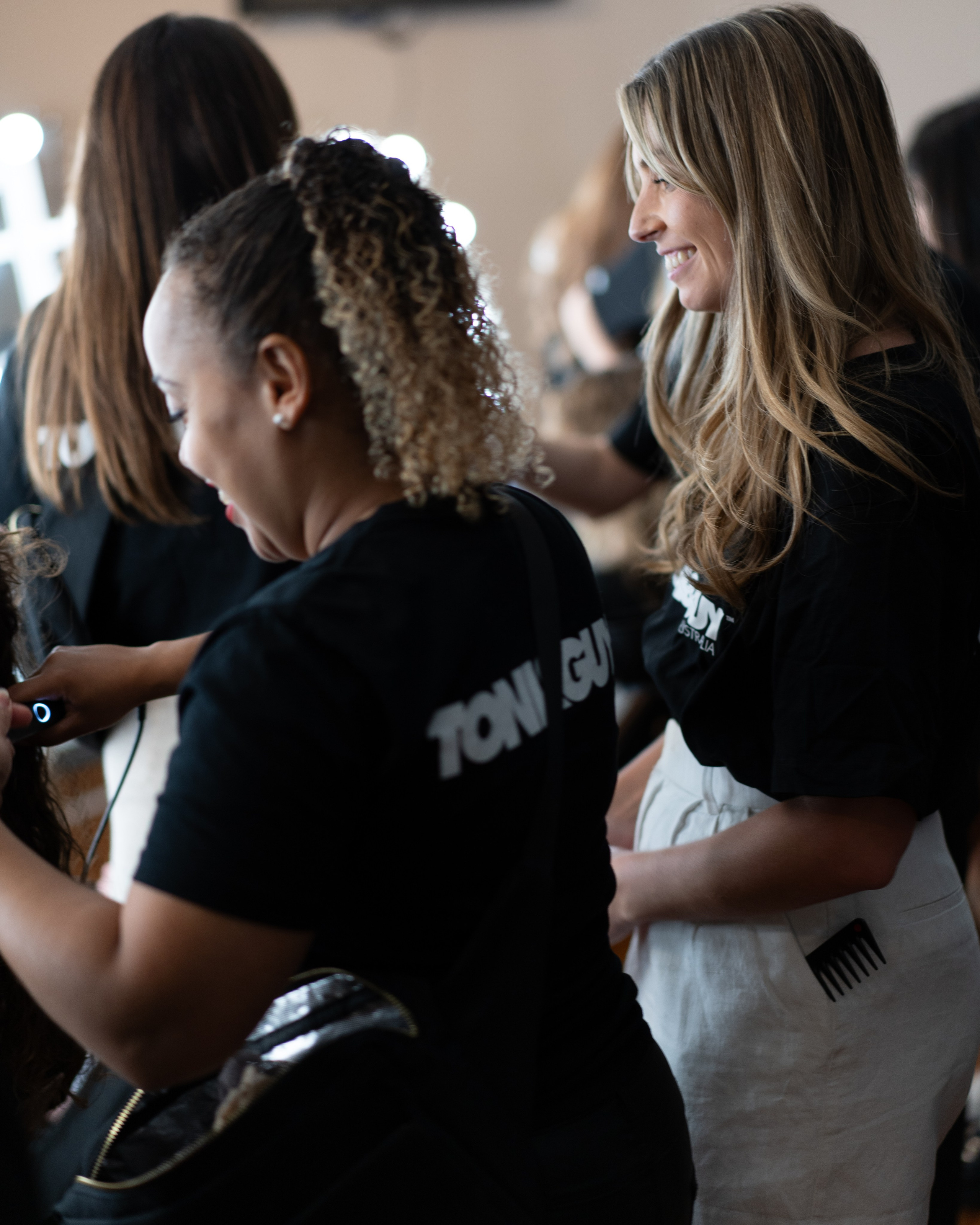 BTS for TONI&GUY. Ekaterina-samoylova.com