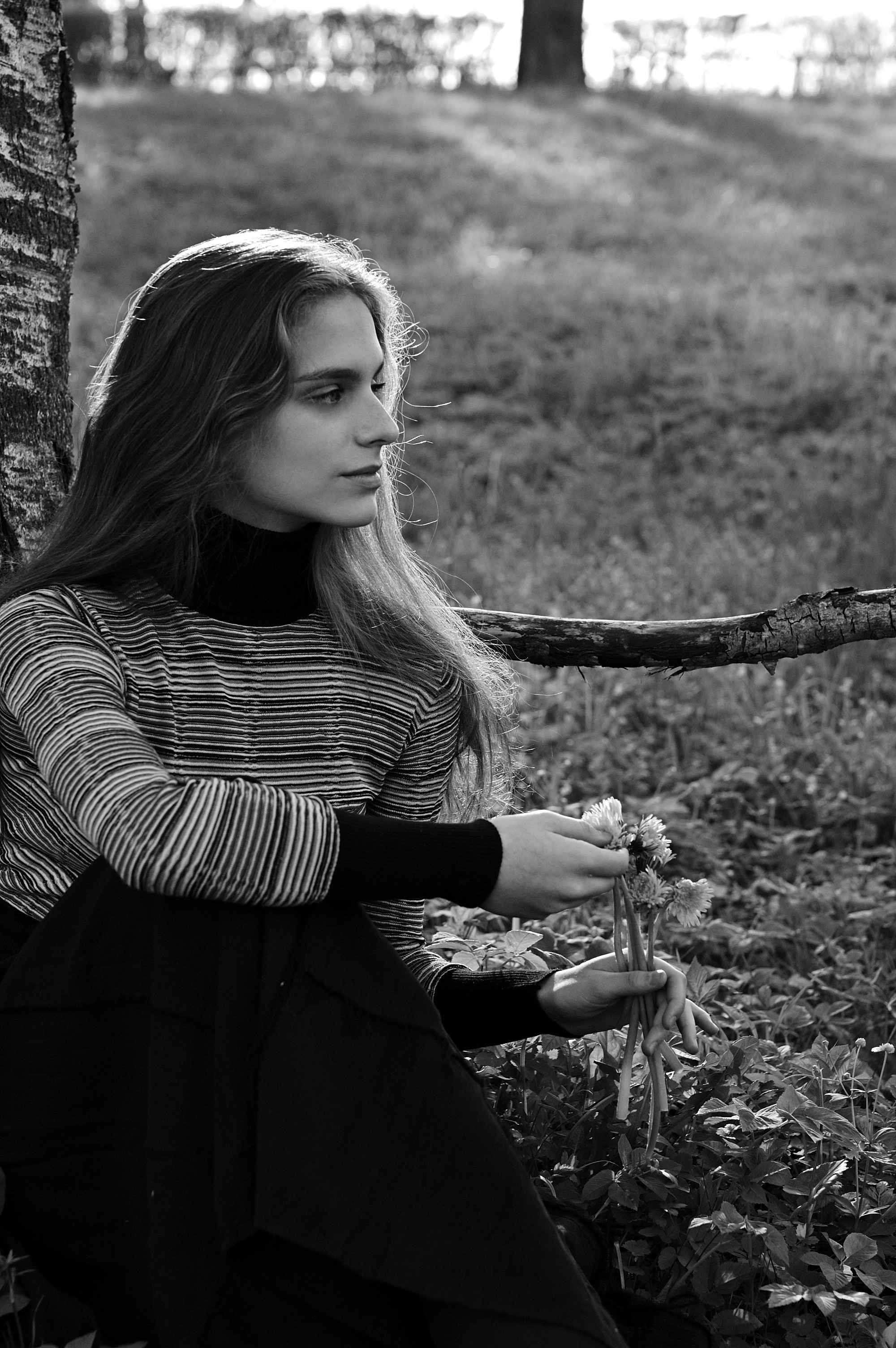 Майя в Павловском парке