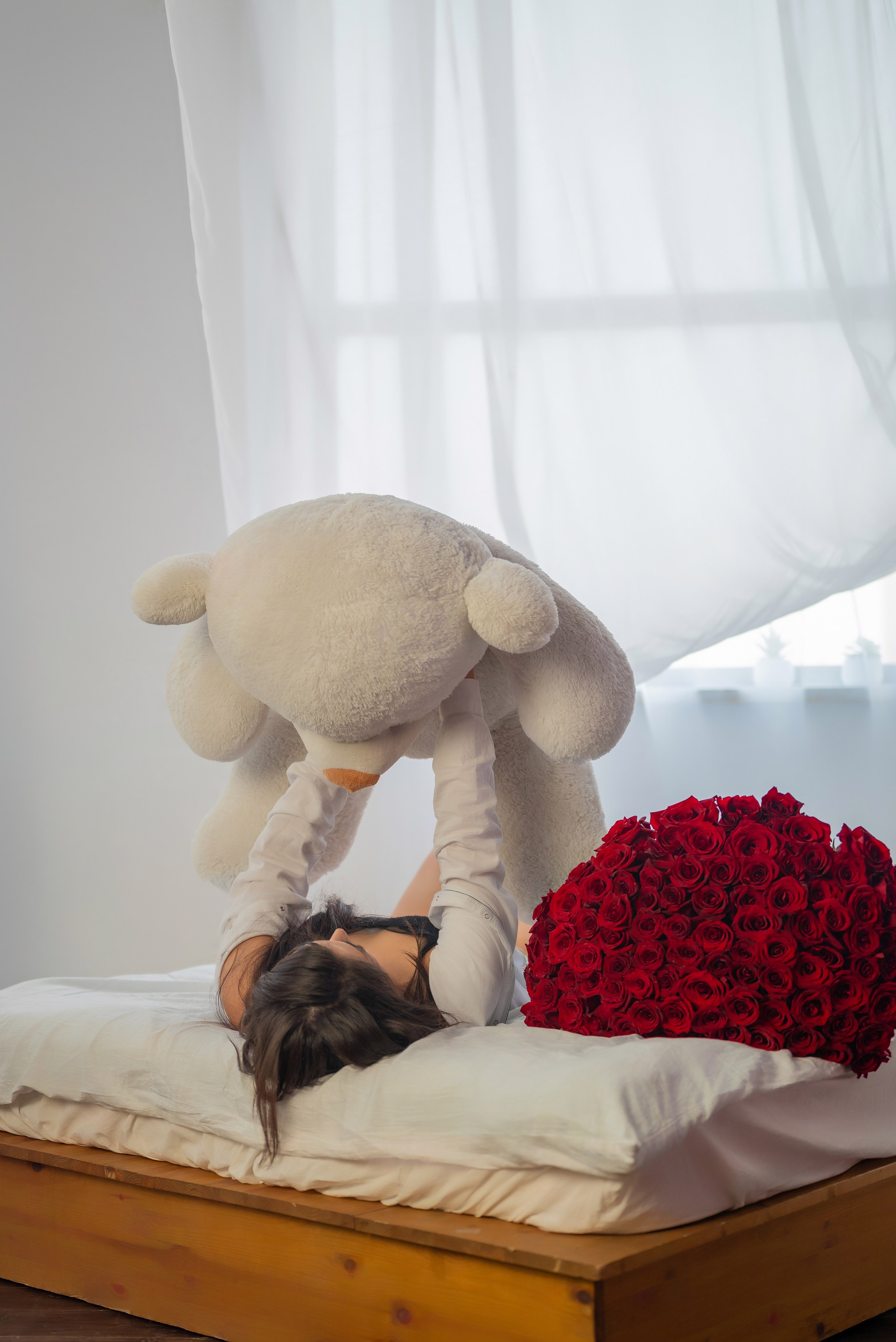 Фотопроект *101 красная роза* 2023 г. Фотограф в городе Салават