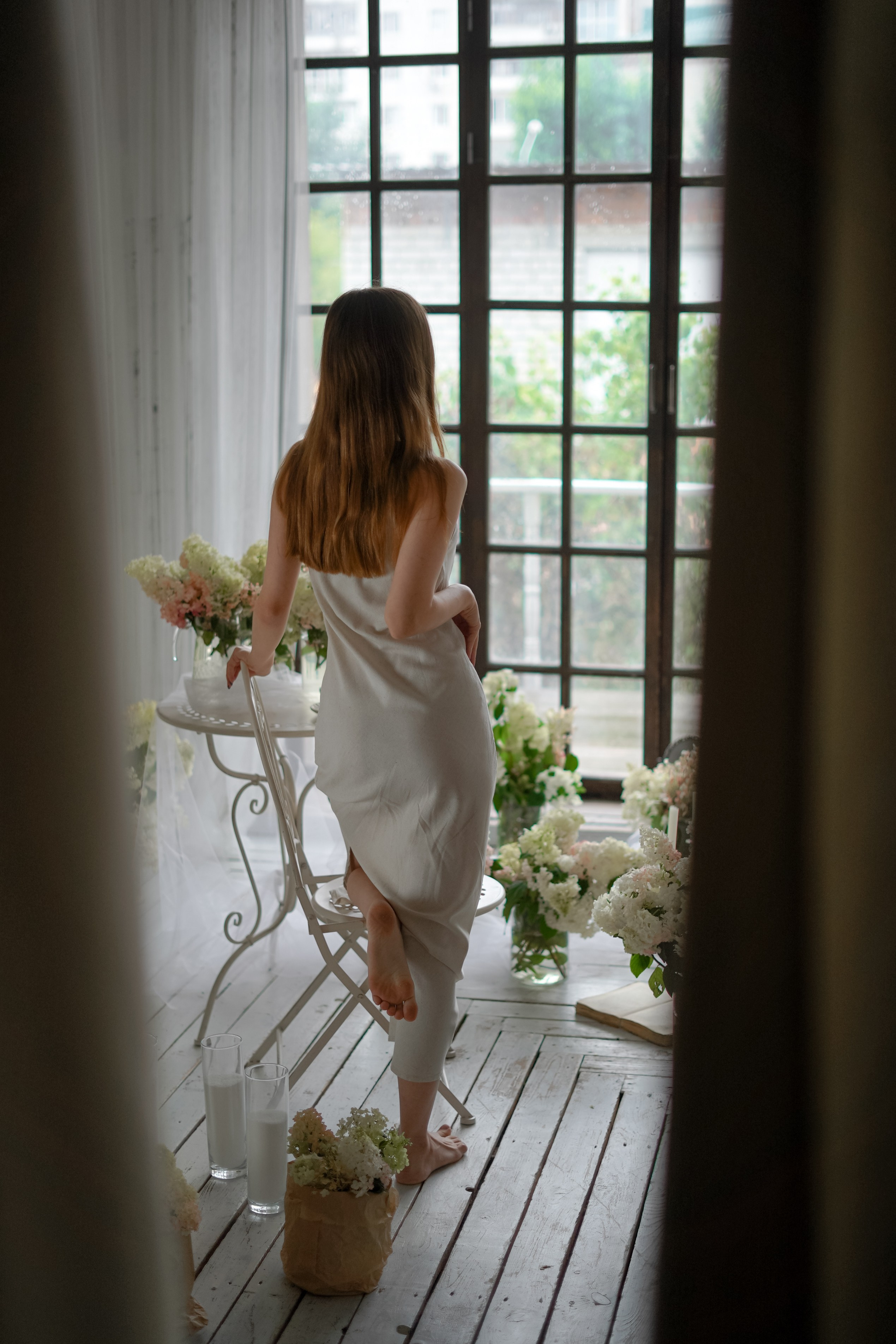 В ароматах гортензий. Фотограф Татьяна Митрофанова