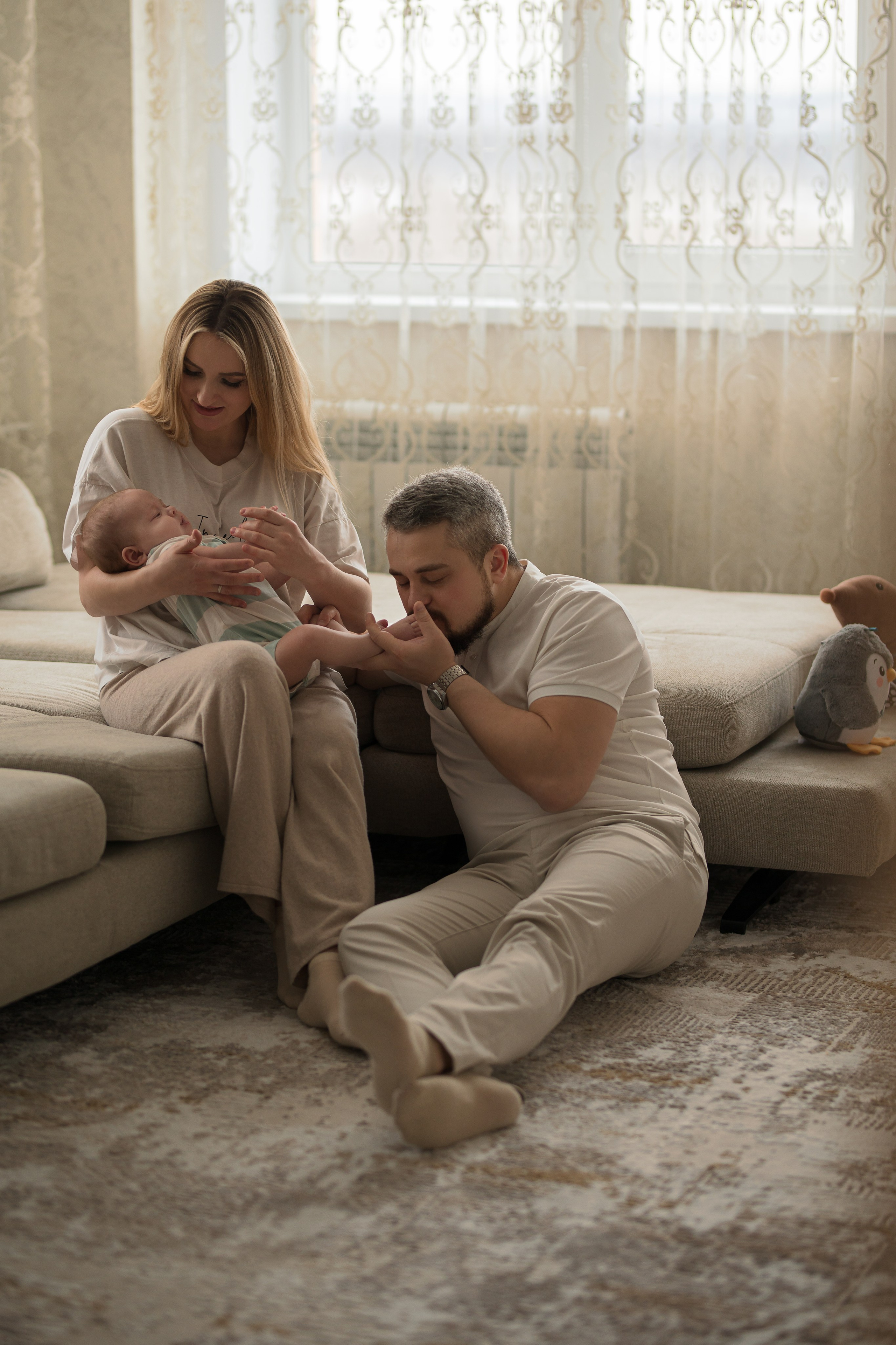 Денис, Лена и Саша. Фотограф Таинств Крещения и Венчания в г. Курске