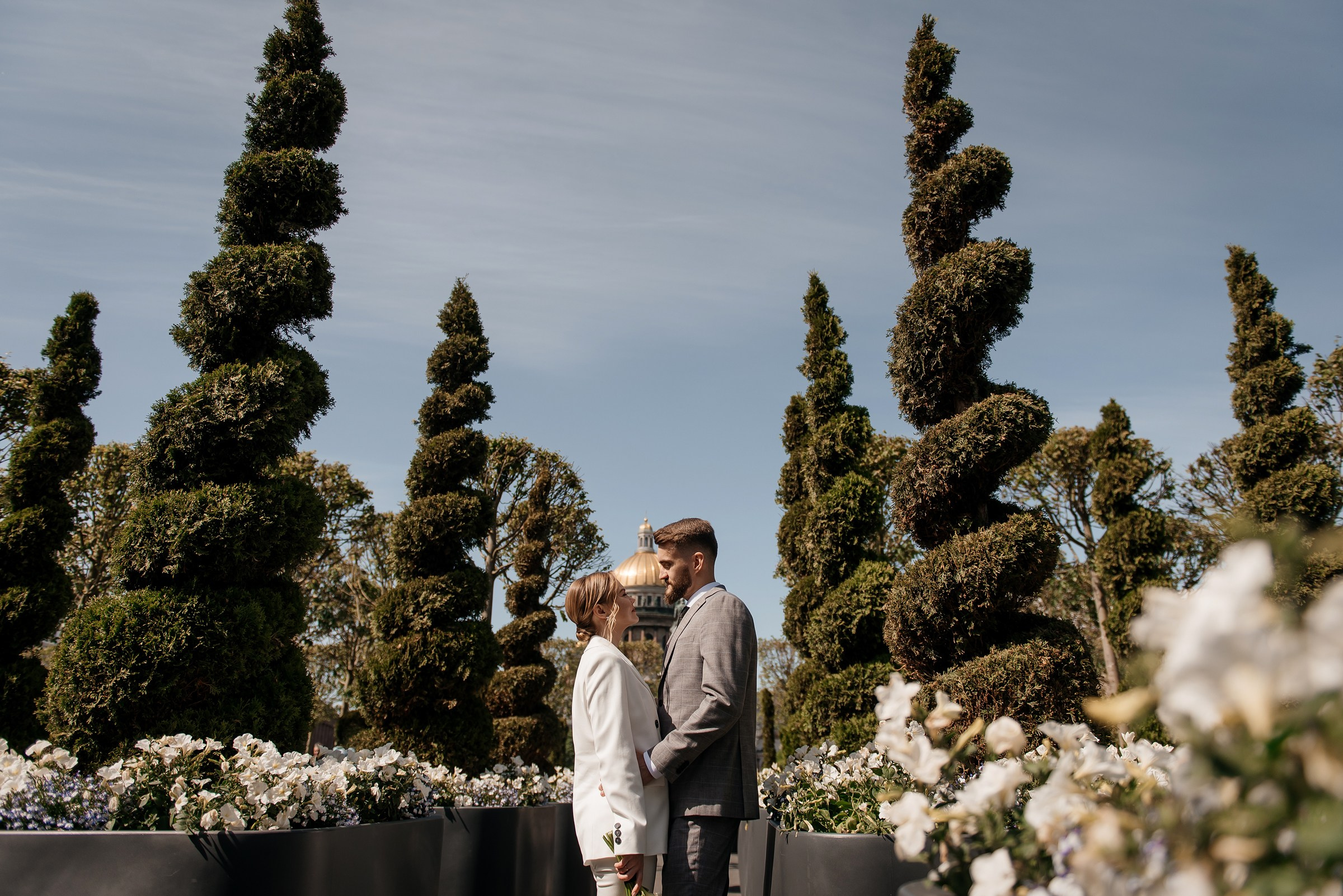 свадебная фотосессия у Исаакиевского собора