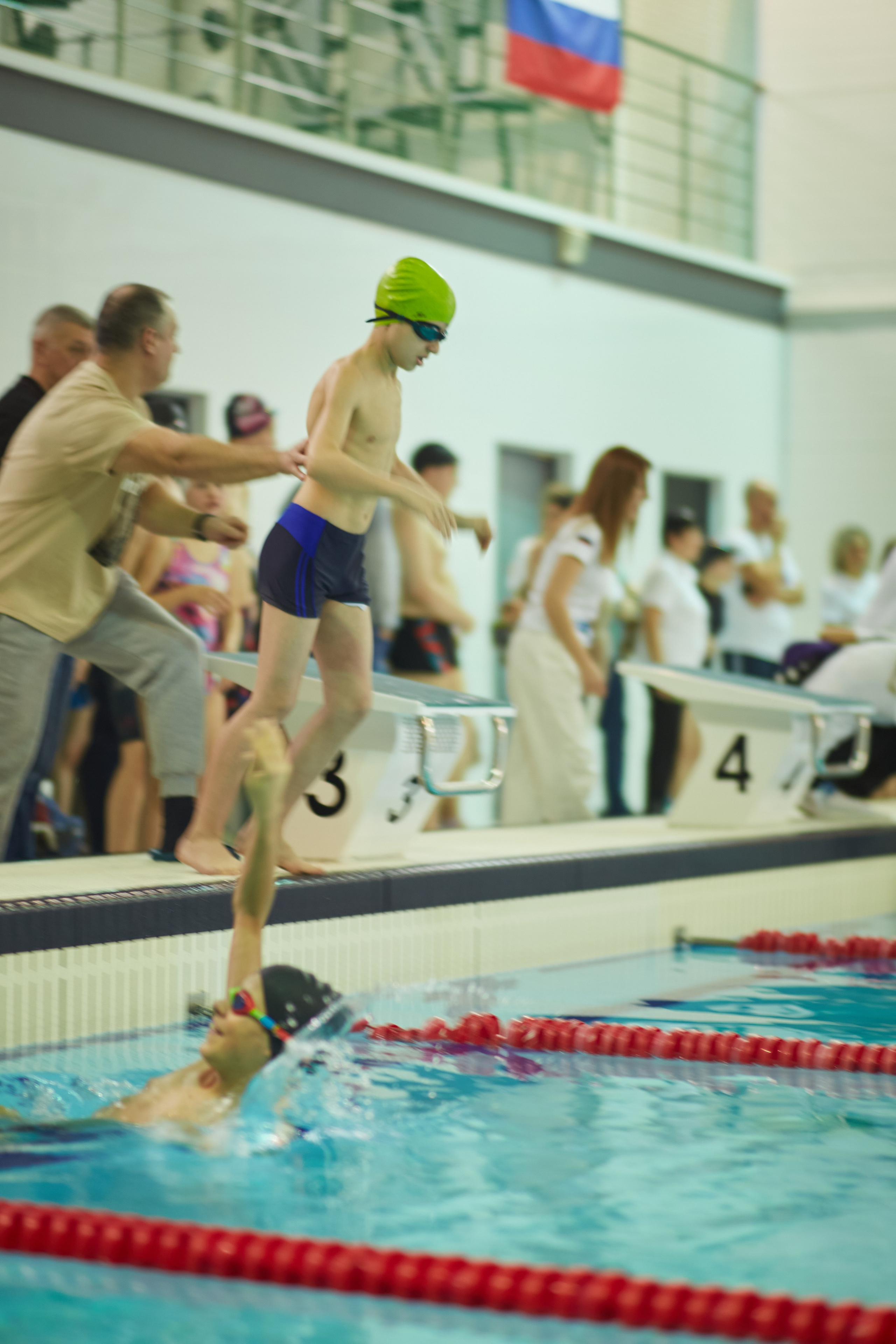 Особенный заплыв, Аксай, дворец спорта. Фотограф Зиновьев Михаил. Фотограф Зиновьев Михаил