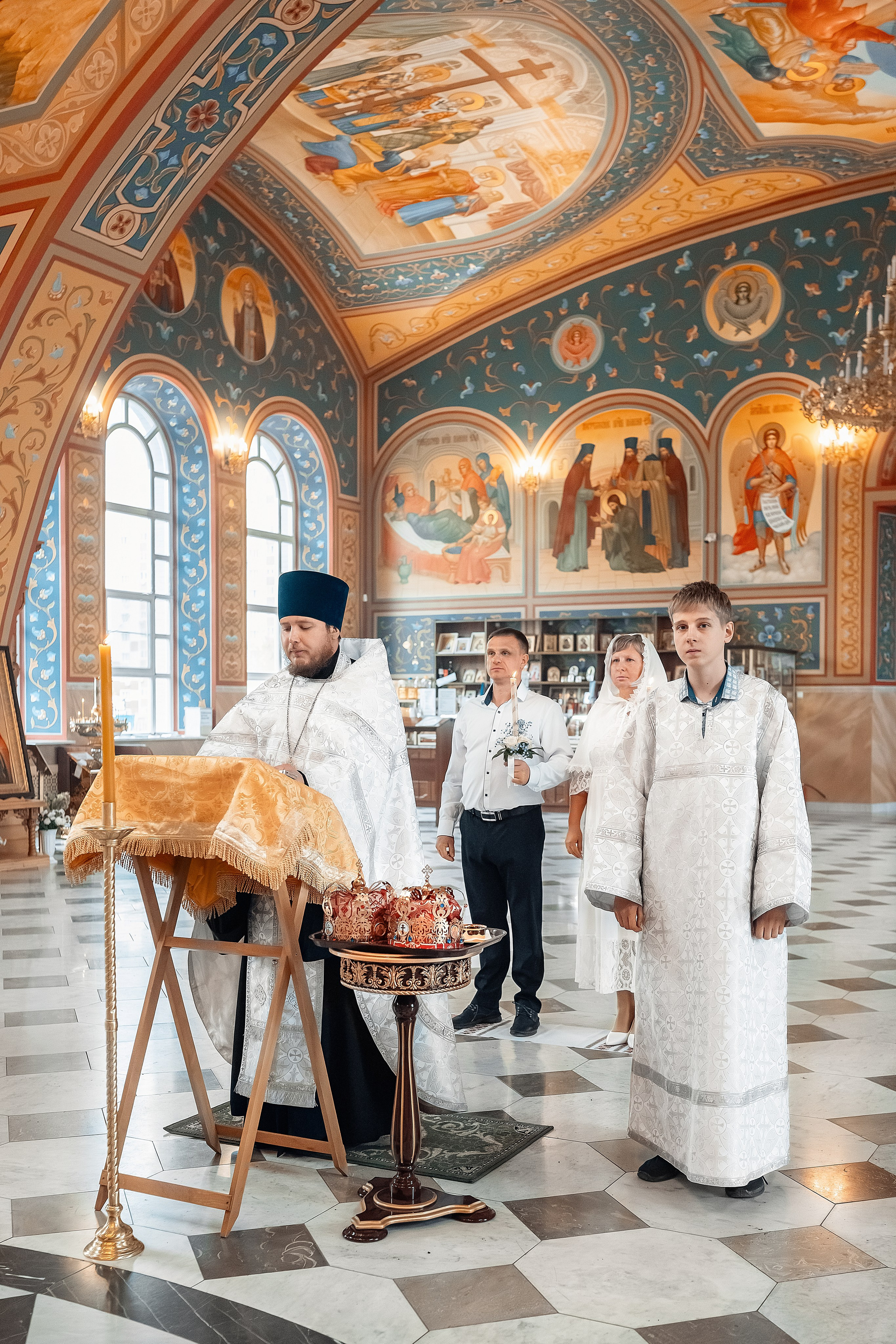 Храм пр. Пимена Угрешского. Церковный фотограф на Таинство Крещения и Венчания в Оренбурге и Оренбургской области Екатерина Белкина