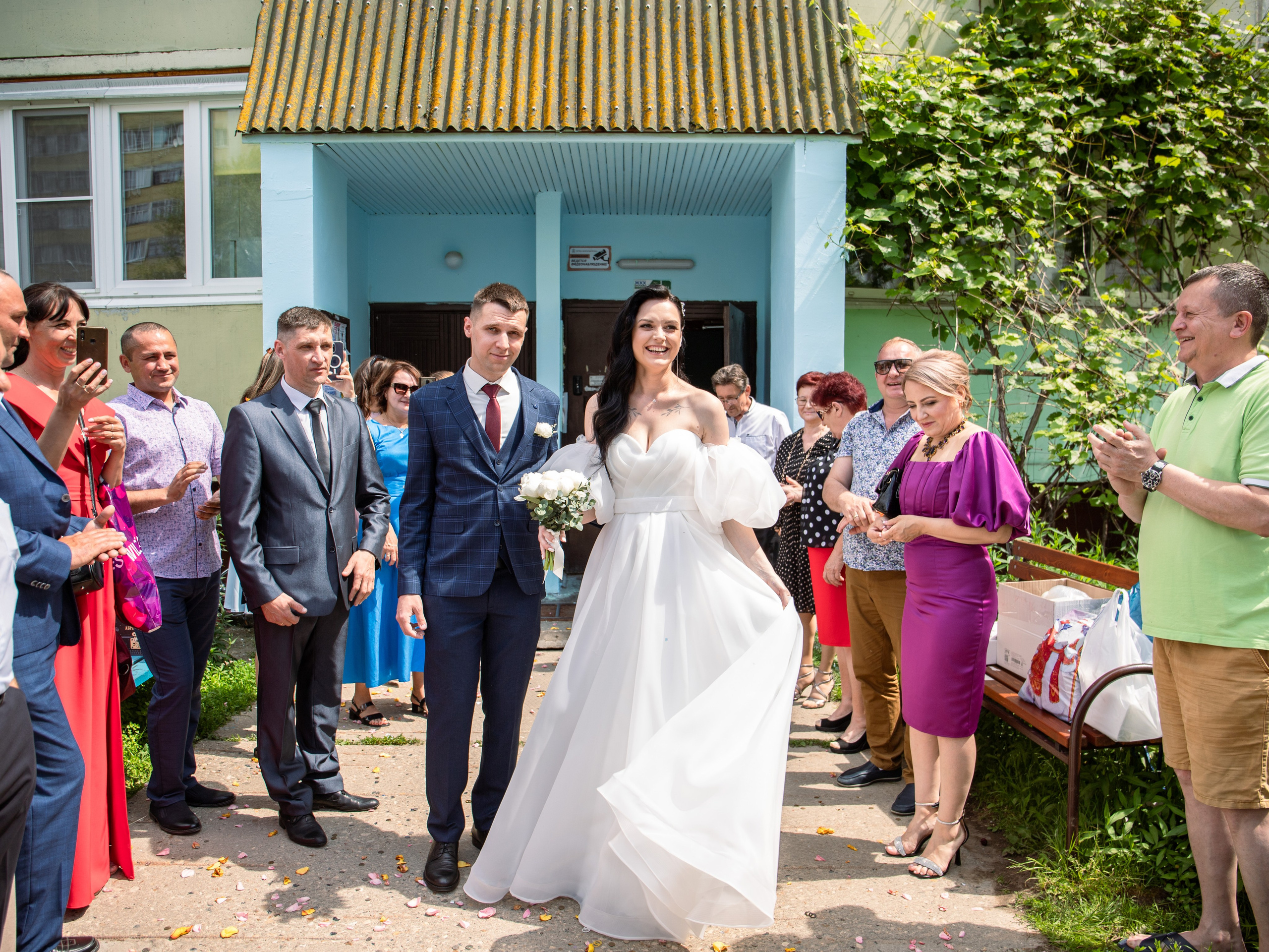 Свадебный банкет. Свадебный и семейный фотограф в Москве Мила Широких