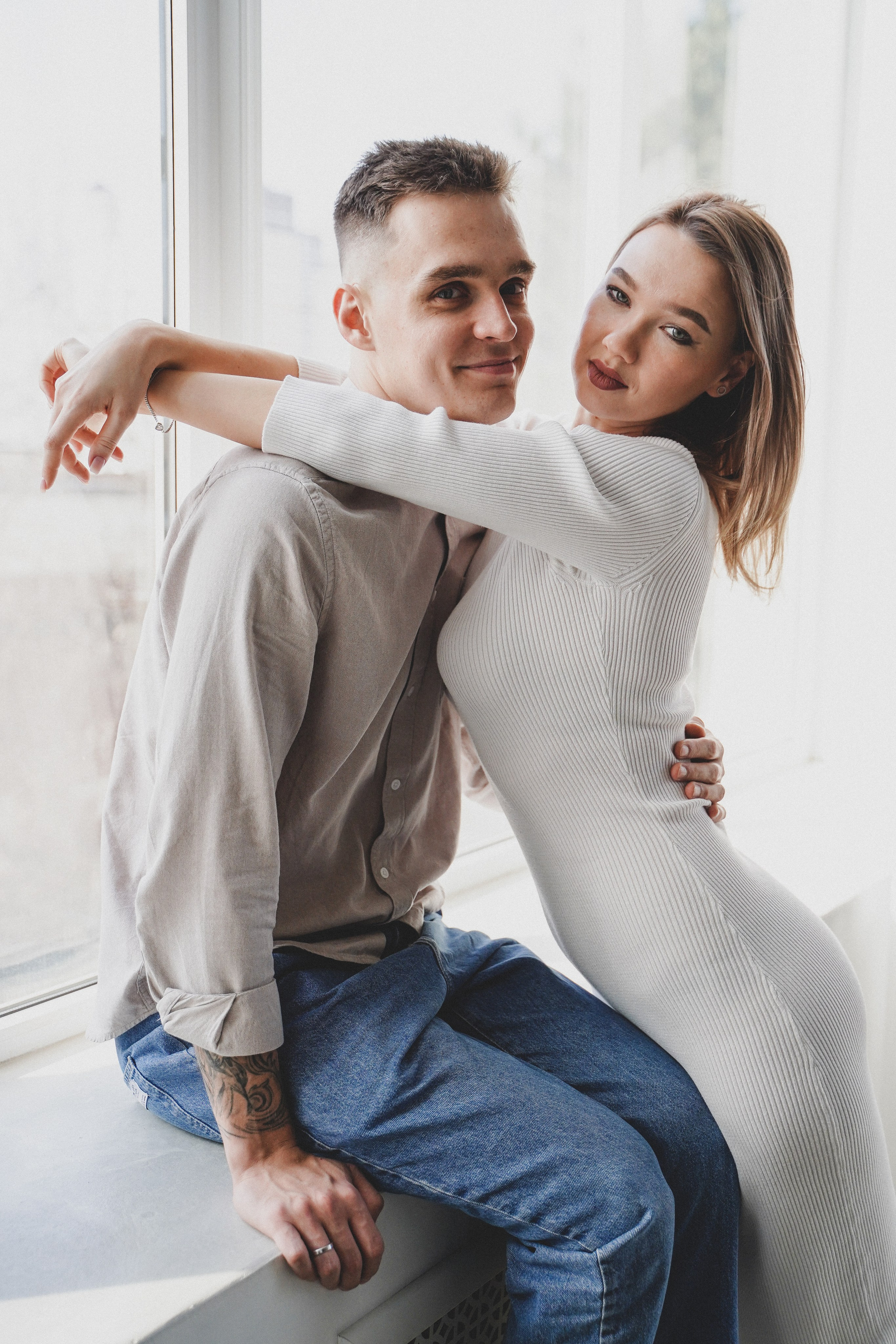 Фотосессия большой семьи в студии. Семейный и женский фотограф в Краснодаре Анастасия Приймак