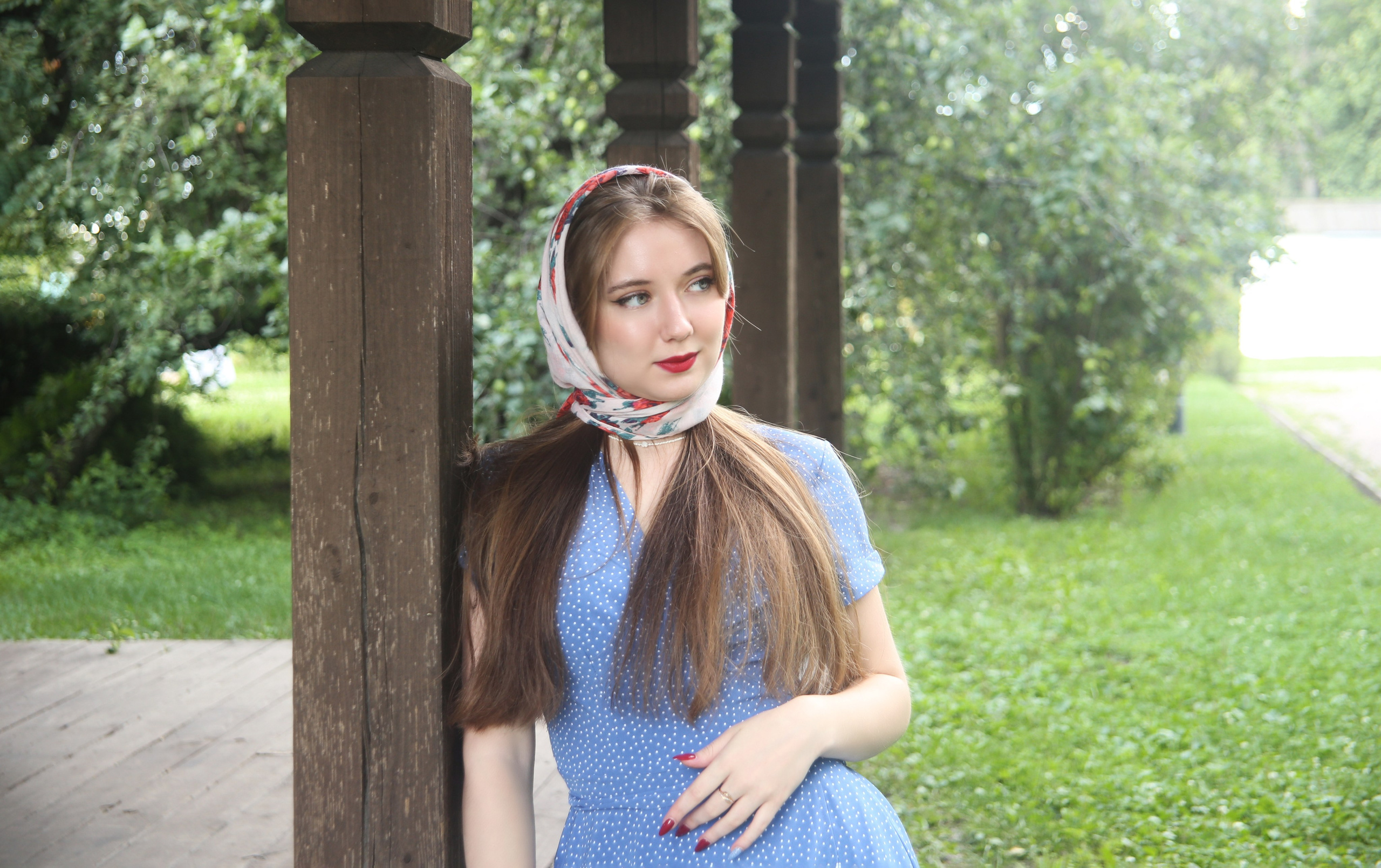 Съемки на улице