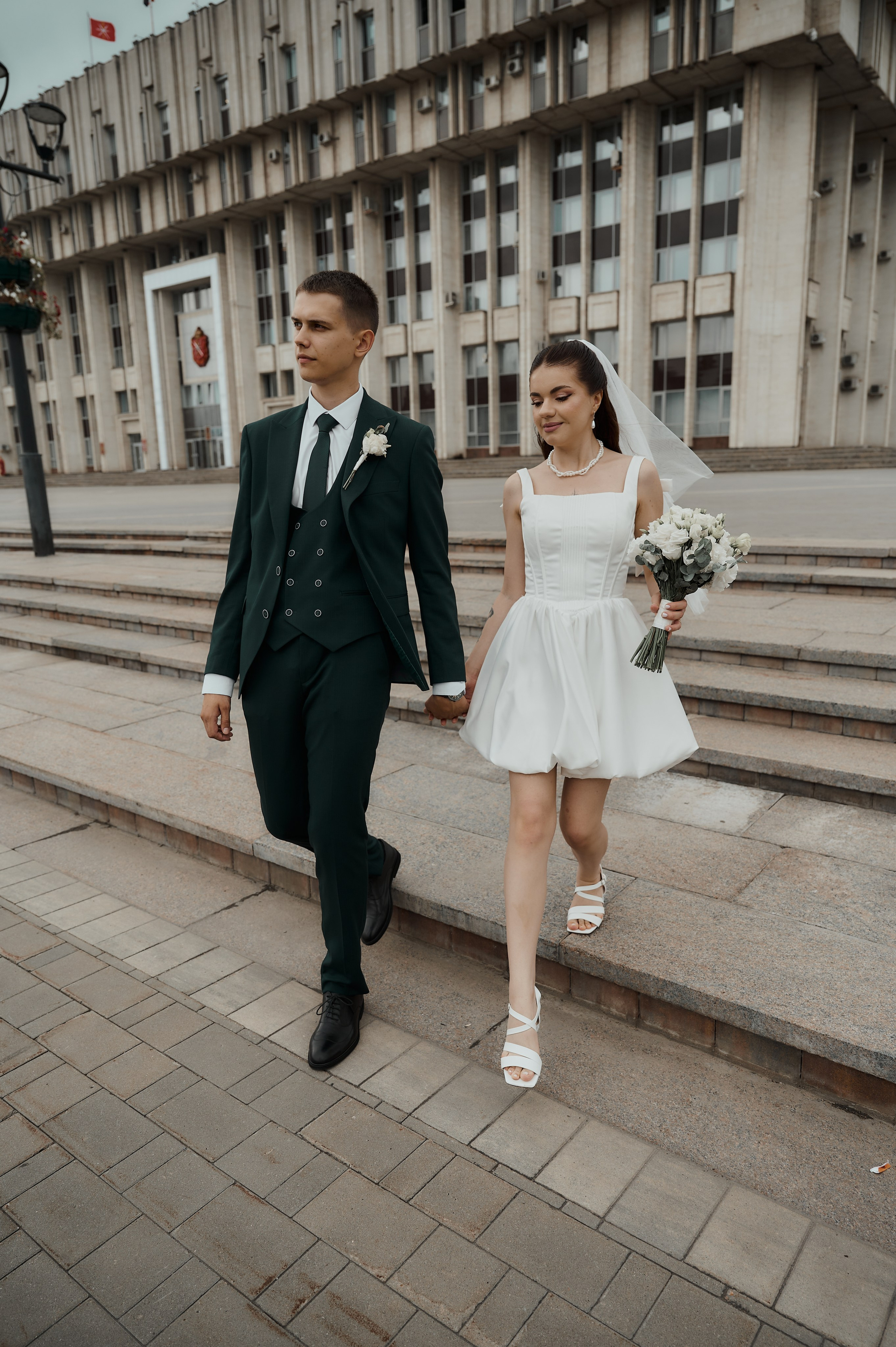 Свадебная прогулка по Туле. Свадебный фотограф в Туле Никита Беляев