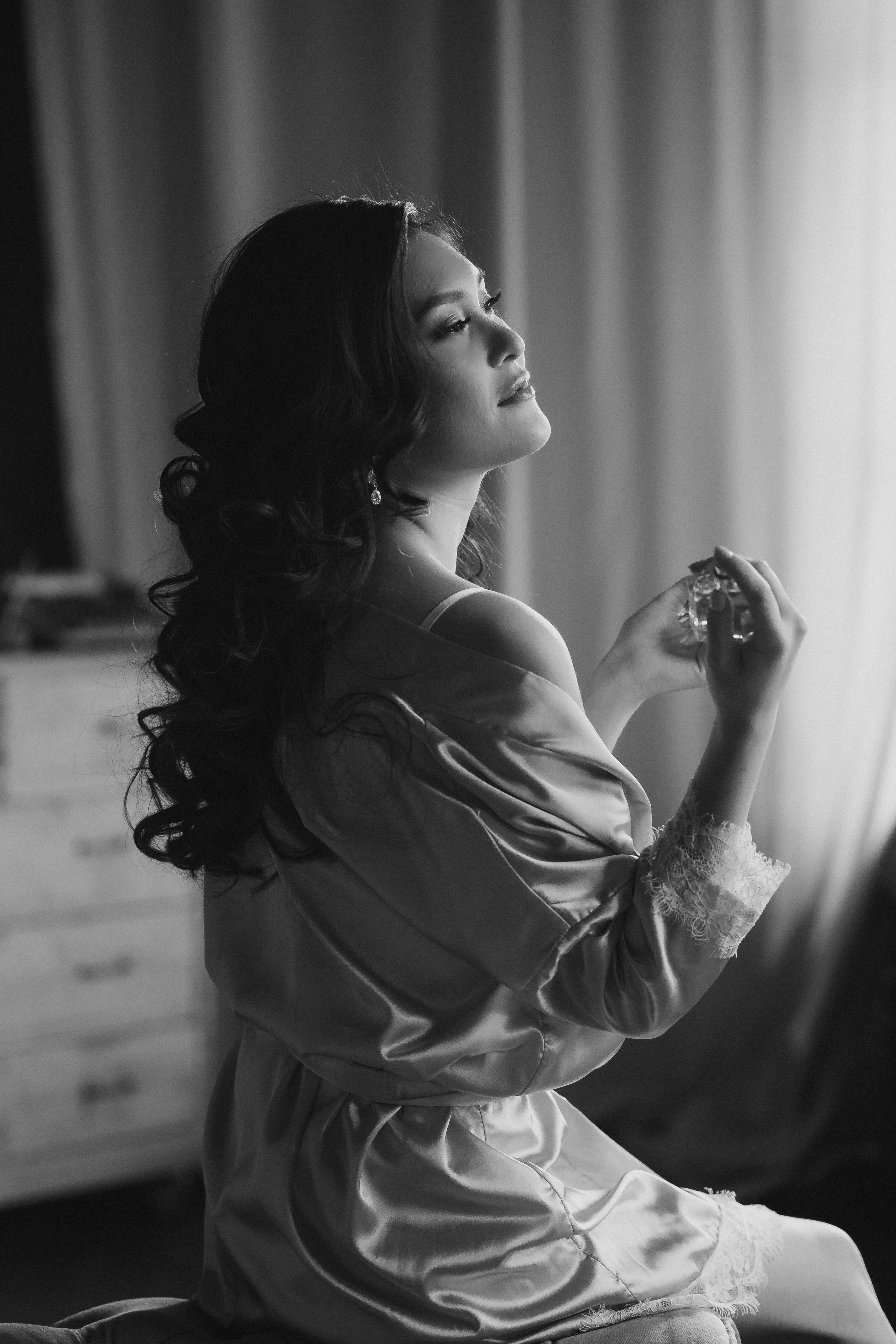 Сборы невесты в студии, зима. Креативный и женский Фотограф Омске Наталья Лебедева