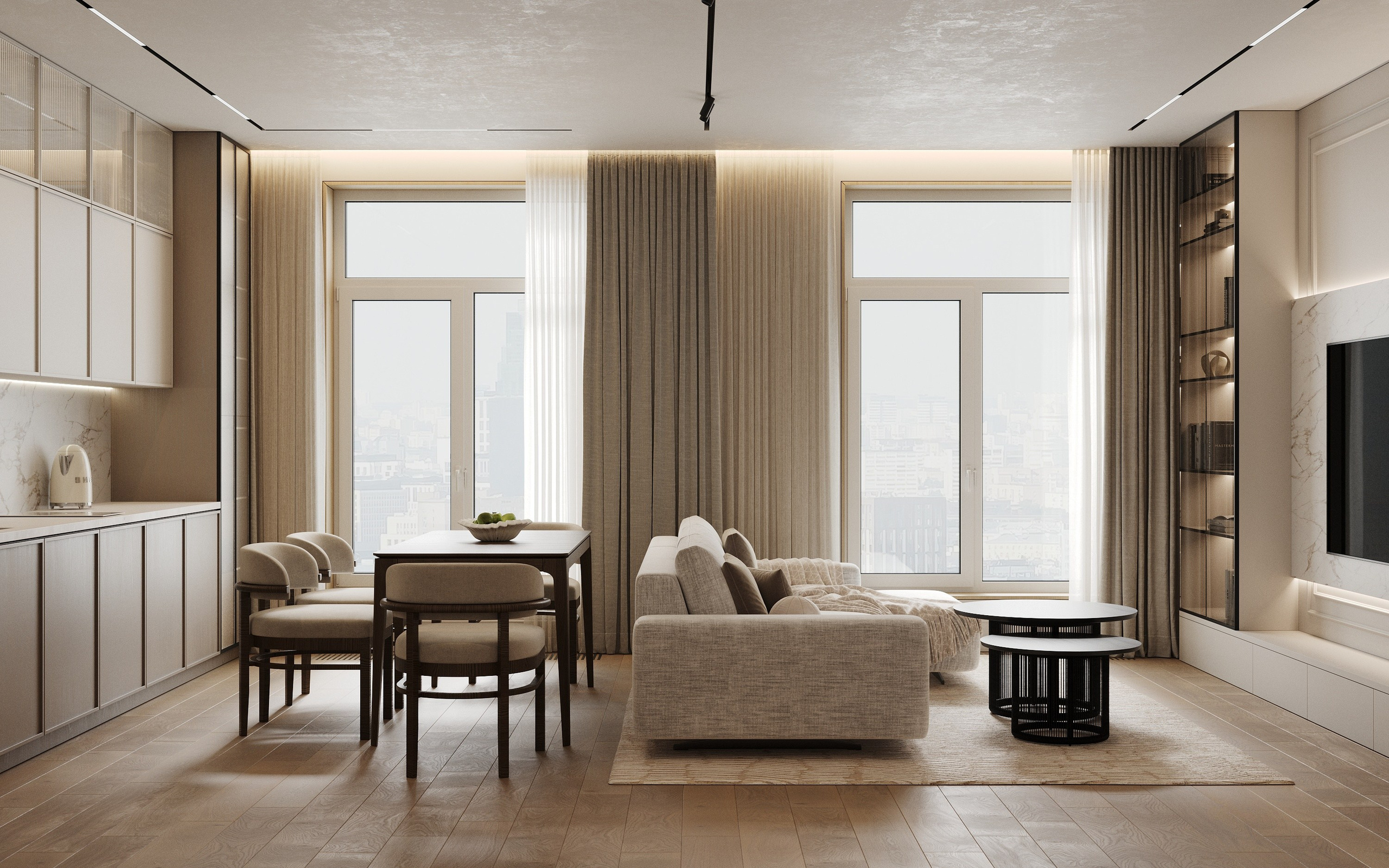 ЖК ''Домино Премиум"/ Санкт-Петербург/ 62 кв. м. Ксения Барабаш дизайнер интерьера в Санкт-Петербурге