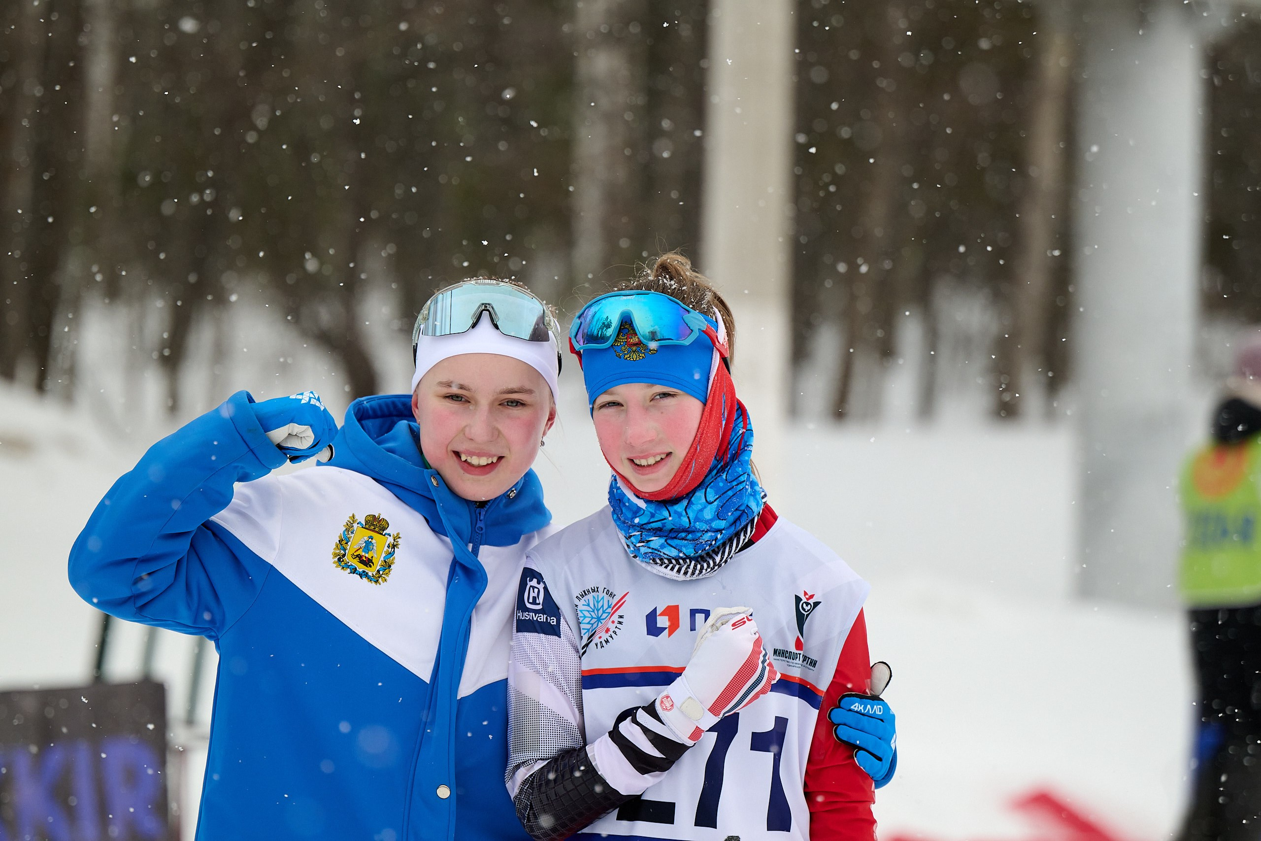 Всероссийские соревнования по лыжным гонкам «Пионерская правда». Ижевс. Спортивный репортажный фотограф в Ижевске Сергей Мерзляков